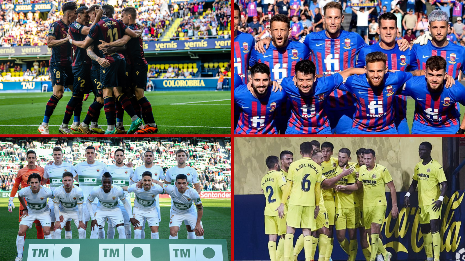 Quatre equips valencians en Segona Divisió Quatre equips valencians en Segona Divisió