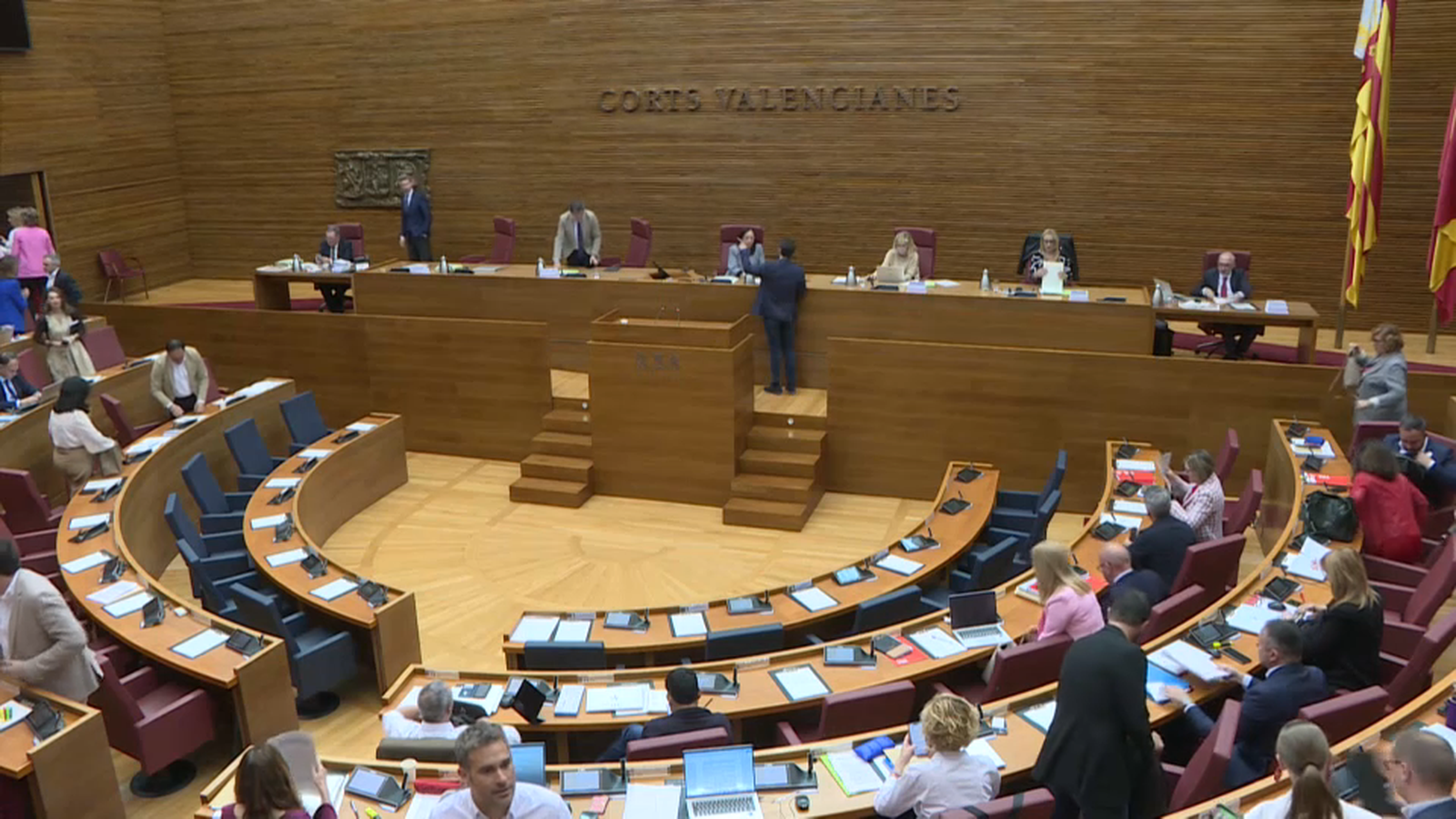 Sessió a Les Corts