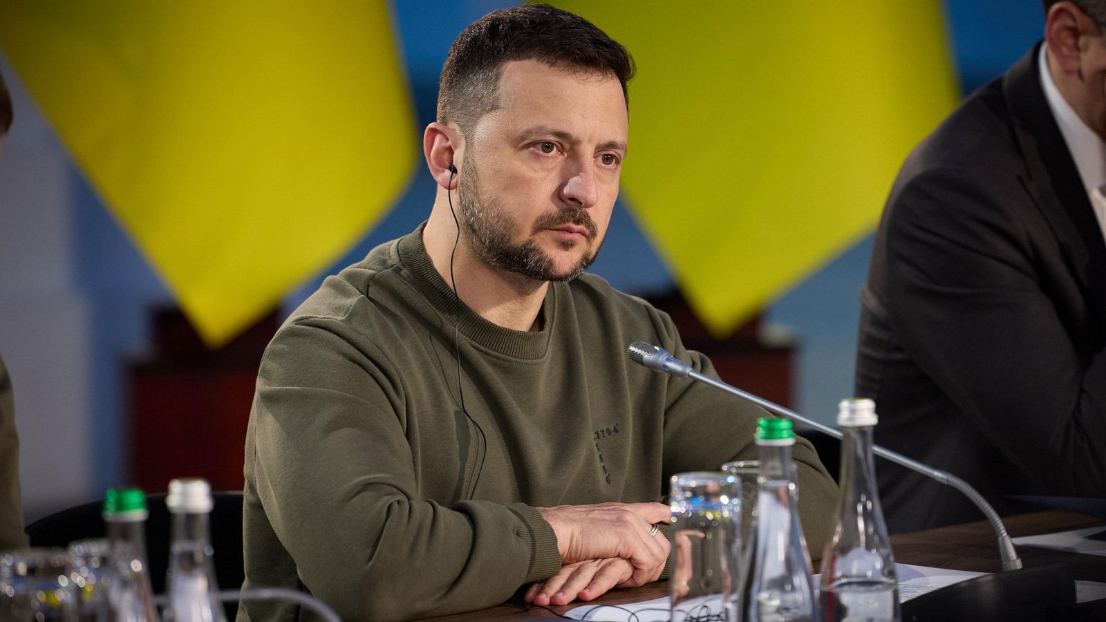 El president d'Ucraïna, Volodímir Zelenski, en una imatge recent