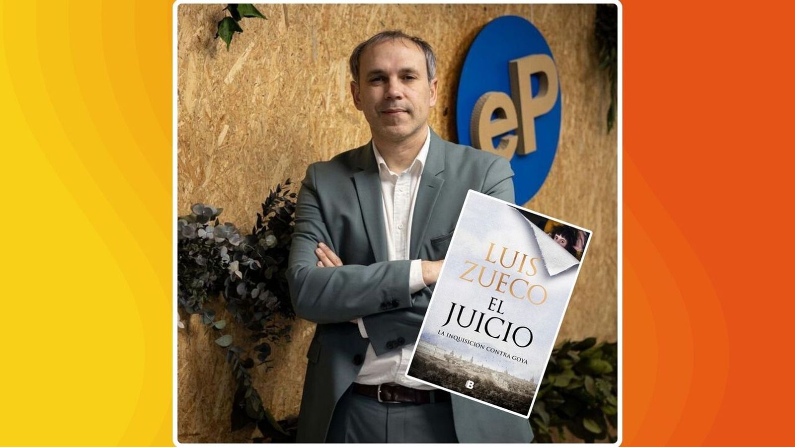25.02.2026 | Luis Zueco presenta 'El juicio', una novel·la recrea la vida de Francisco de Goya