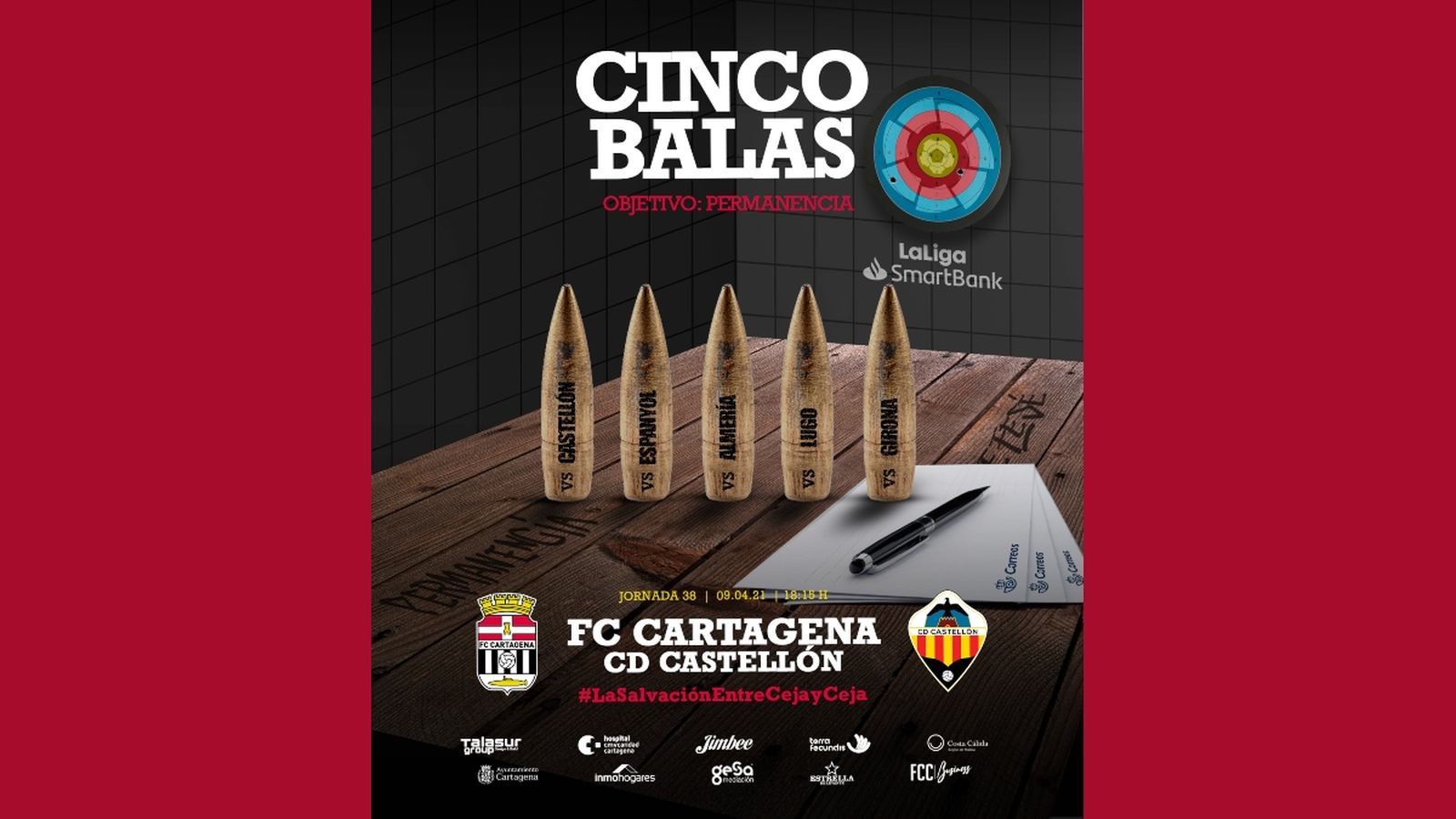 Cartell del FC Cartagena ok