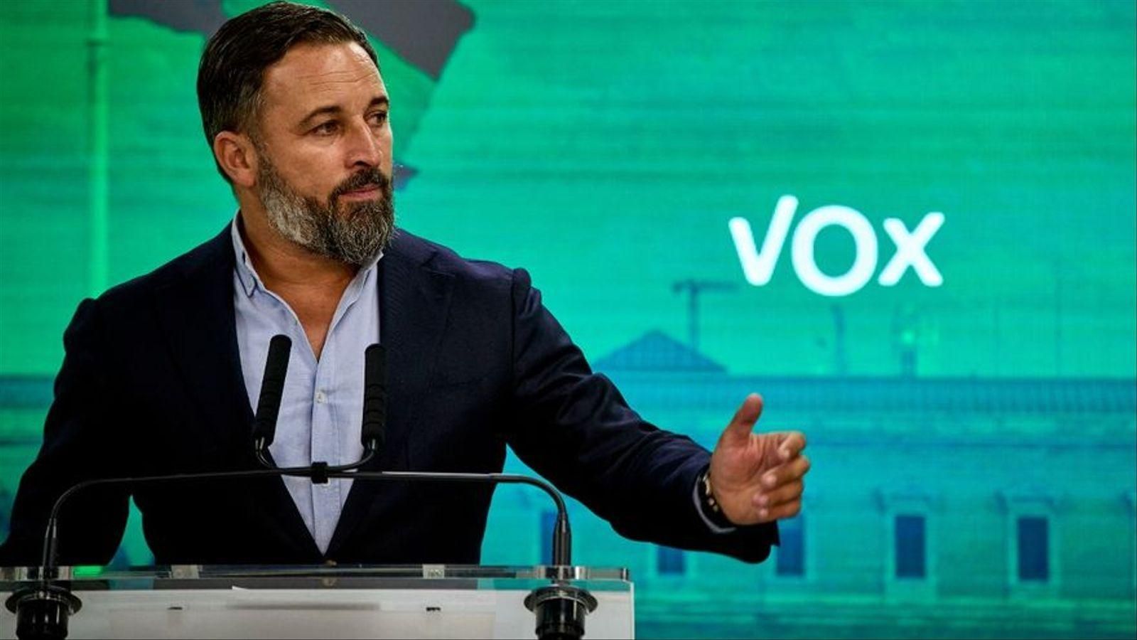 Imatge d'arxiu del líder de Vox, Santiago Abascal
