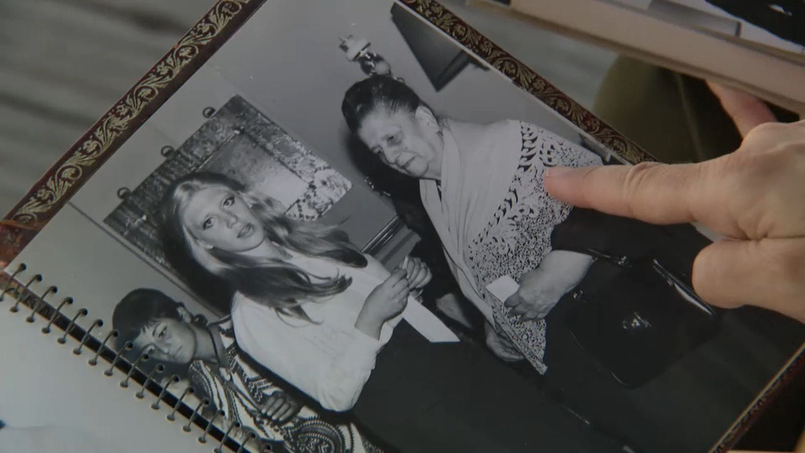 Susana Calfat amb sa iaia Marian, que va arribar a Buenos Aires del Líban l'any 1880