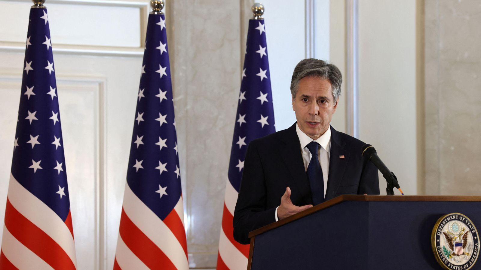 El secretari d'Estat dels Estats Units, Antony Blinken, en imatge d'arxiu