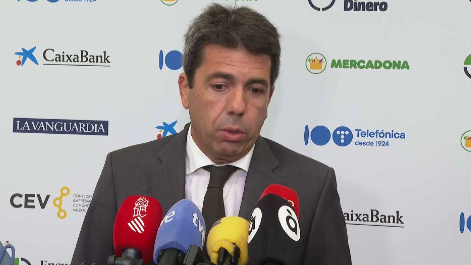 Carlos Mazón en declaracions este dijous