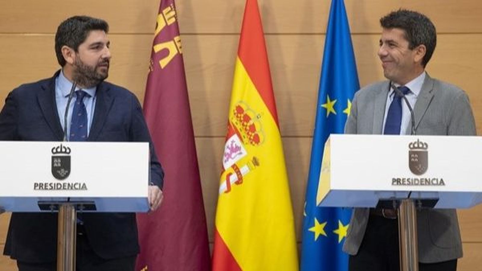 López Miras i Mazón en una imatge d'arxiu