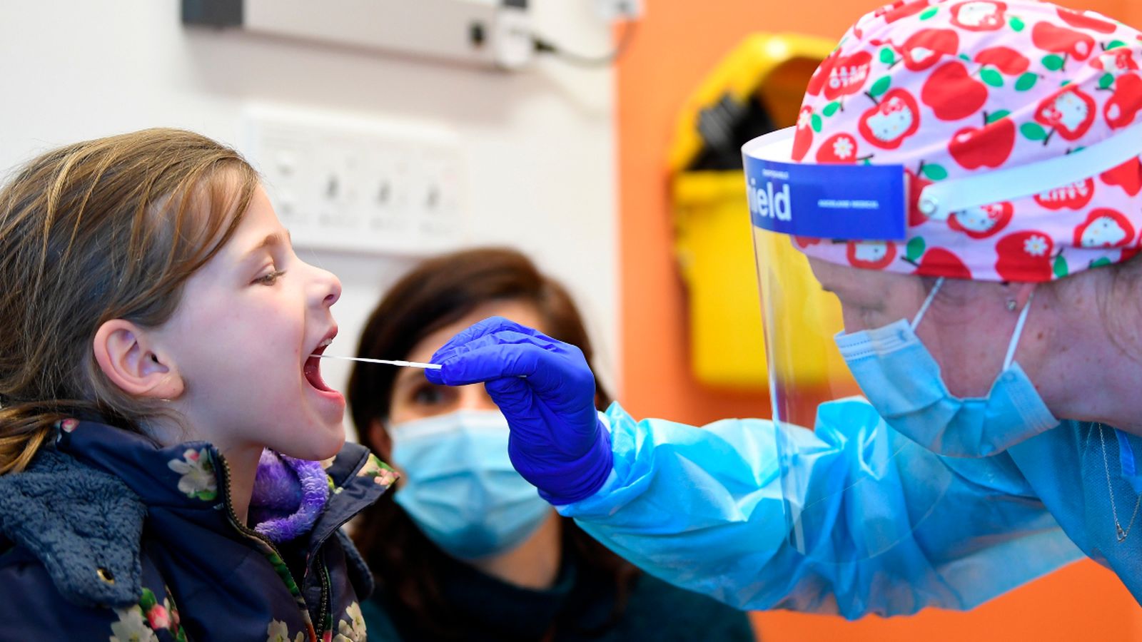 Imatge d'arxiu d'un test de coronavirus