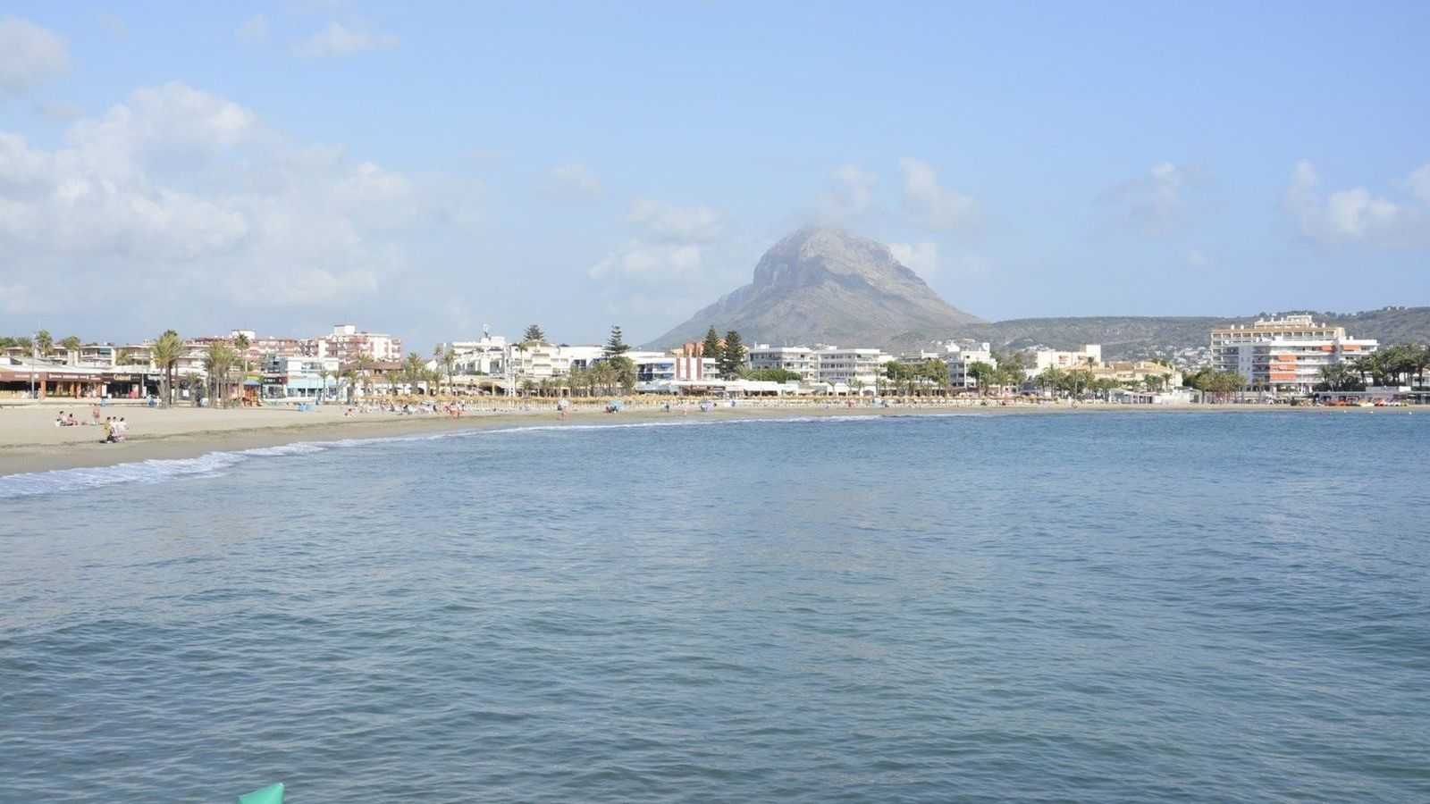 La platja de l'Arenal de Xàbia, en una imatge d'arxiu
