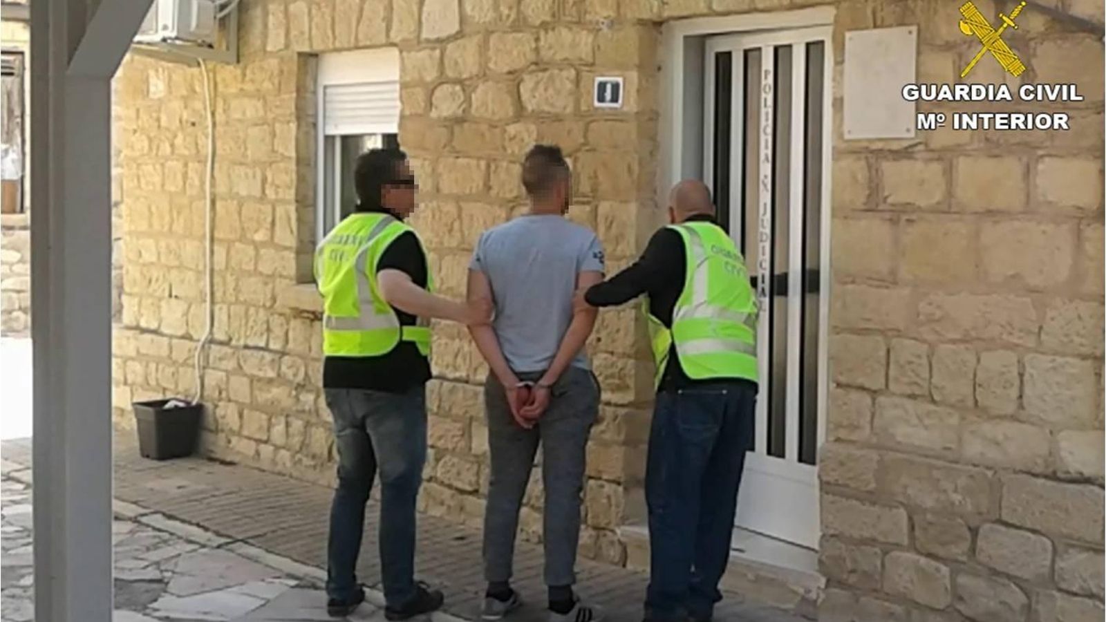 Un dels detinguts en l'operació de la Guàrdia Civil a Novelda