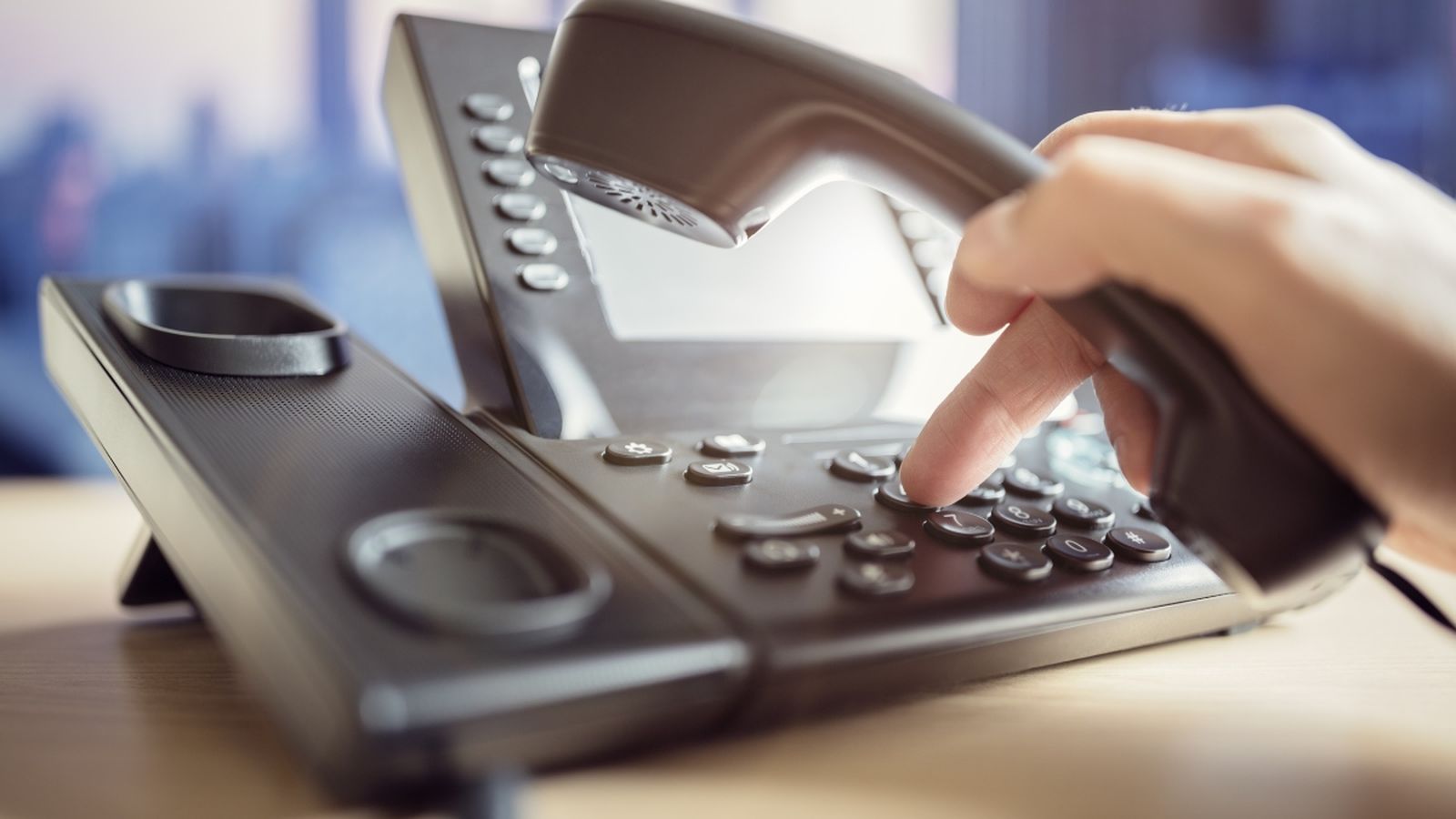 Imatge d'arxiu d'un telèfon