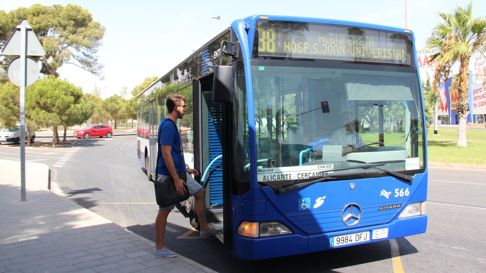 Imatge d'arxiu d'uns dels autobusos d'Alacant