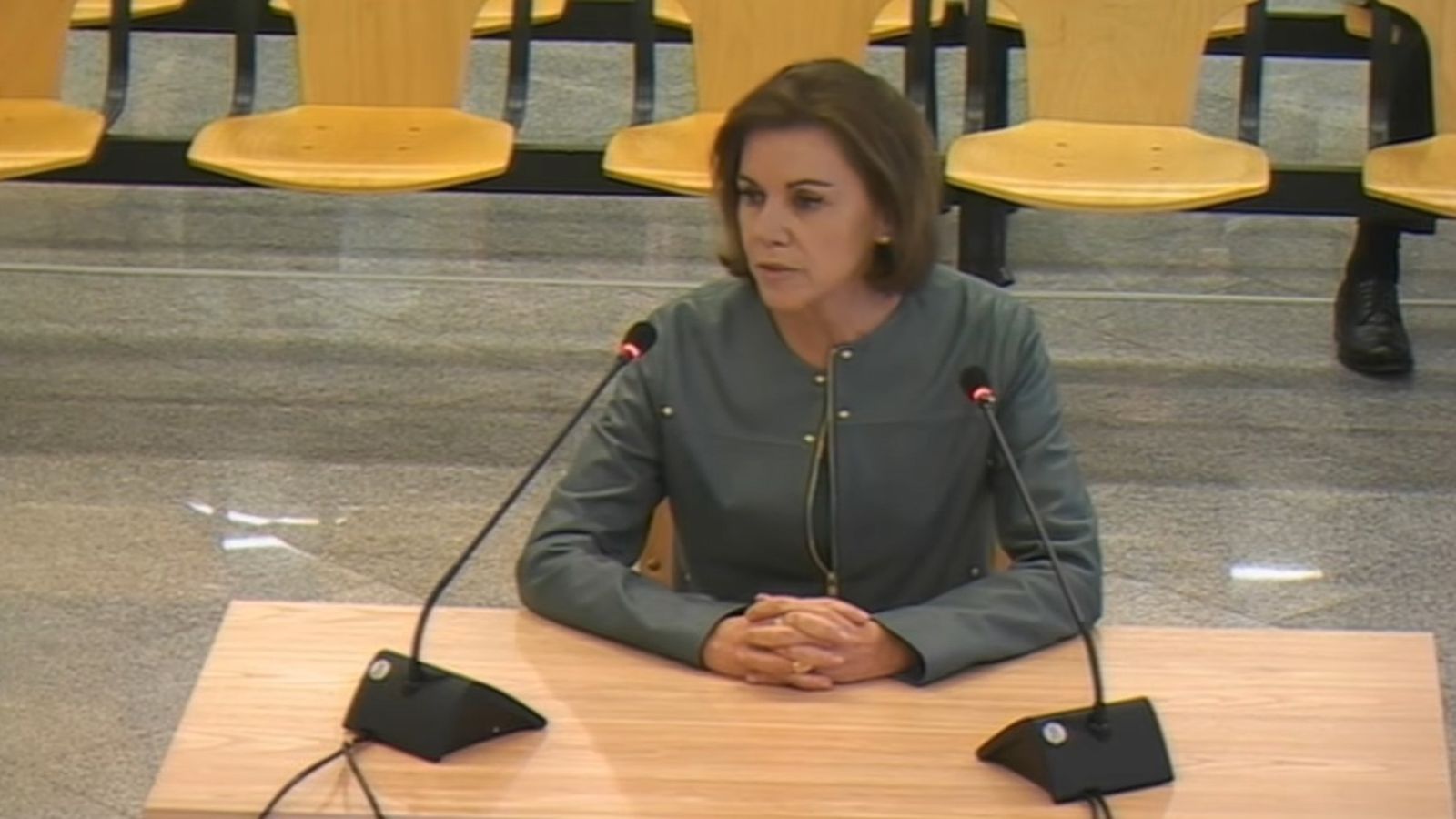 María Dolores de Cospedal, este dijous a l'Audiència Nacional