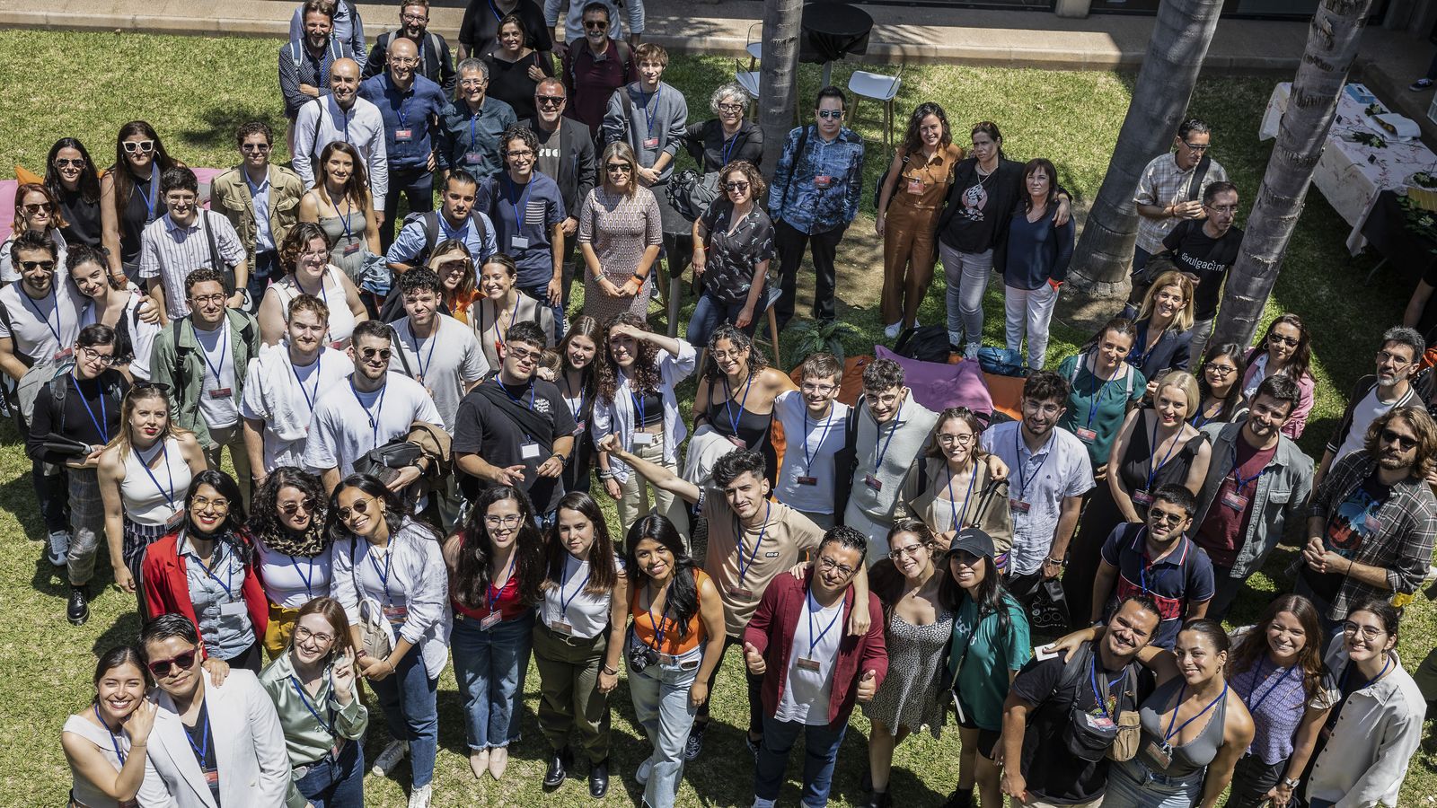 Foto de grup de l'edició del Pitching de l’Audiovisual de 2023