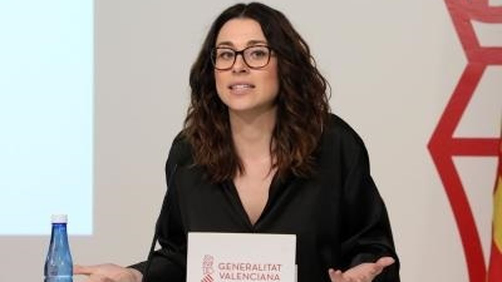 La vicepresidenta i portaveu del Consell Aitana Mas