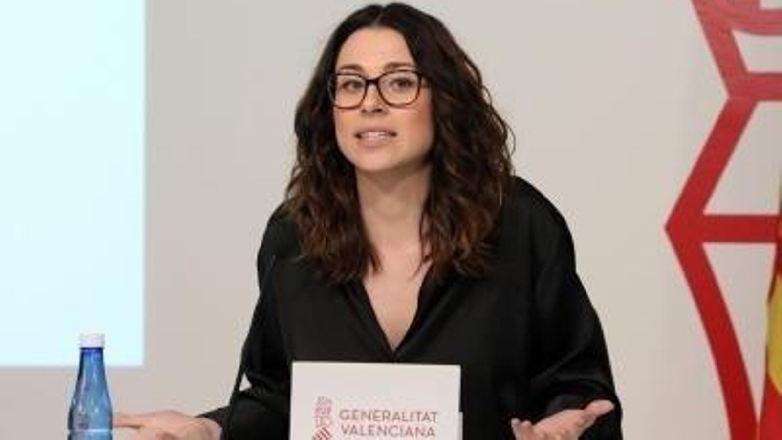La vicepresidenta i portaveu del Consell Aitana Mas