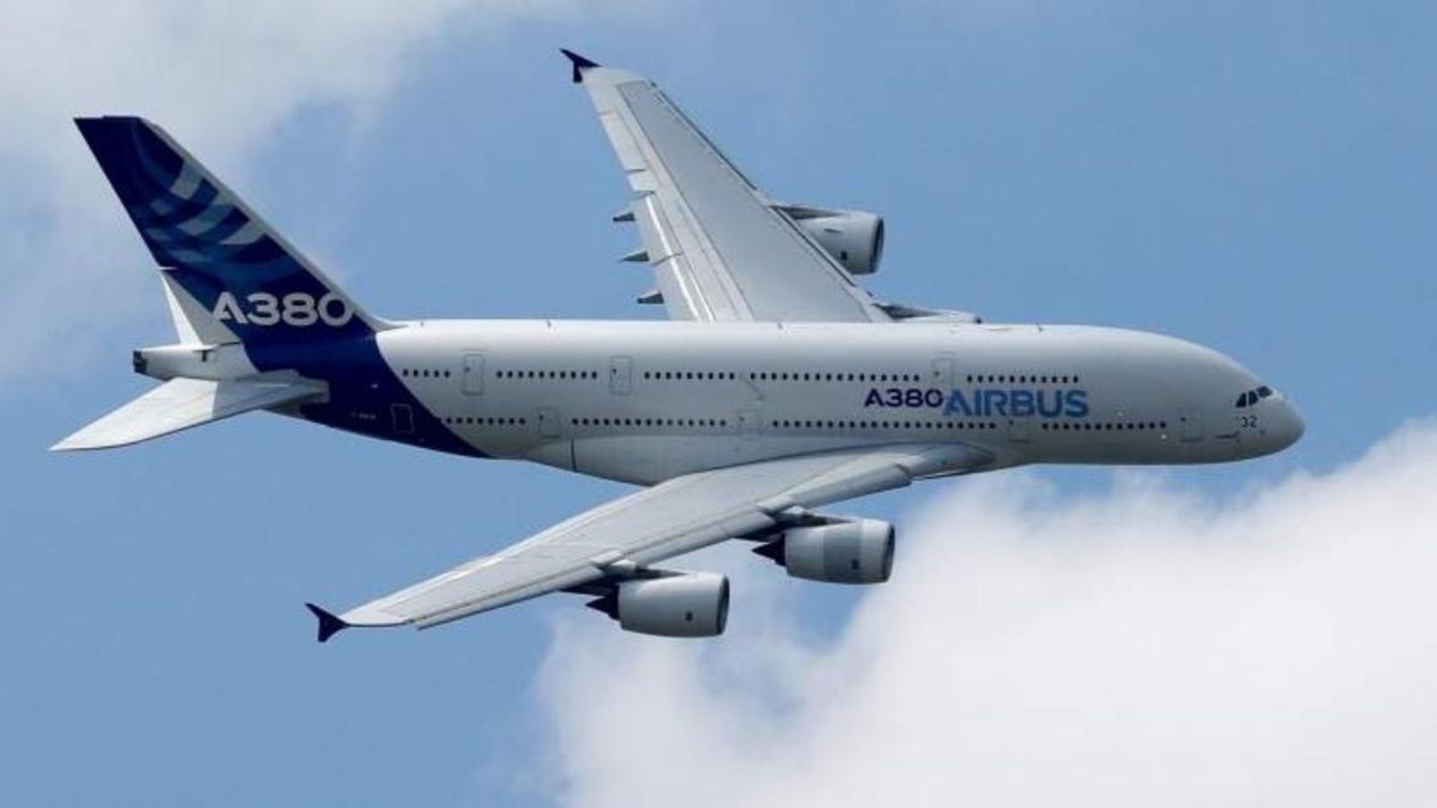 L’avió A380 del gegant Airbus