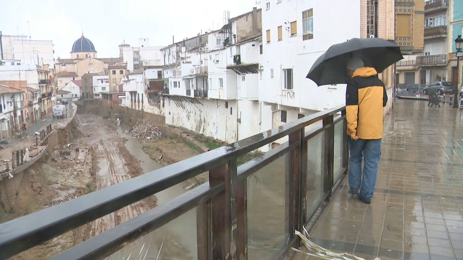Calma tensa als pobles de la província de València arran de les pluges