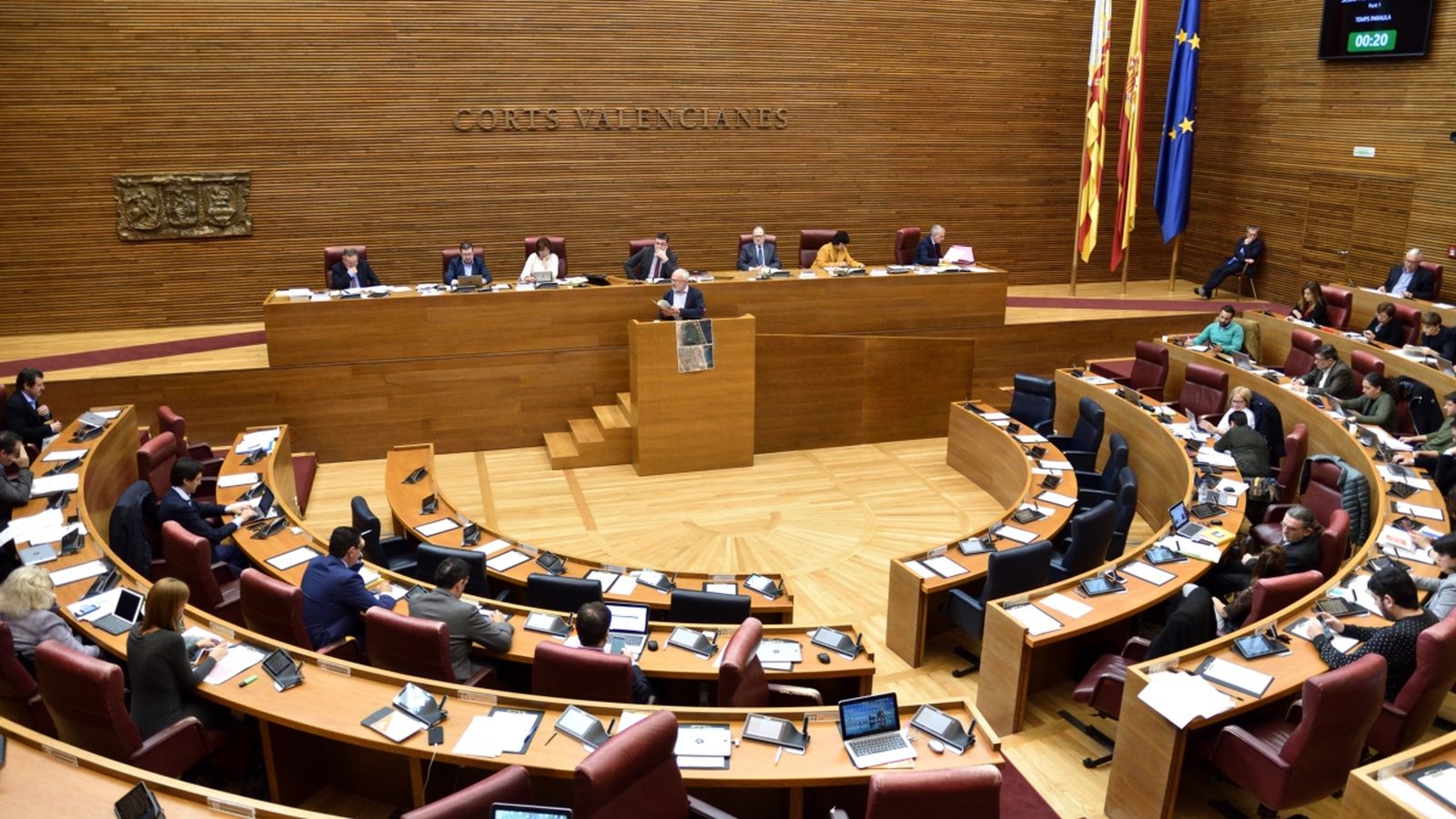 El Ple de Les Corts aquest dimecres 28 de novembre