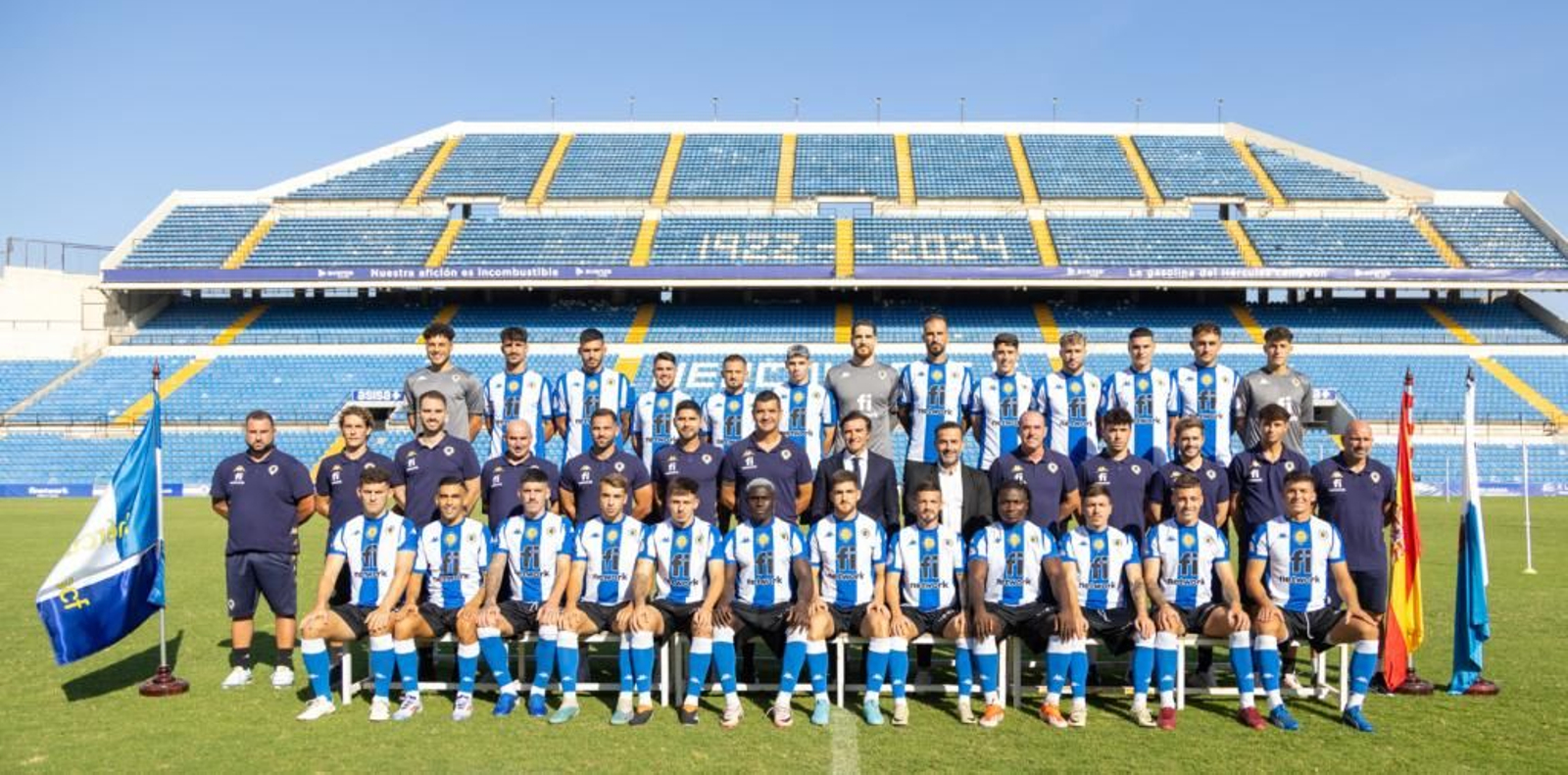 Plantilla de l'Hèrcules d'Alacant CF 