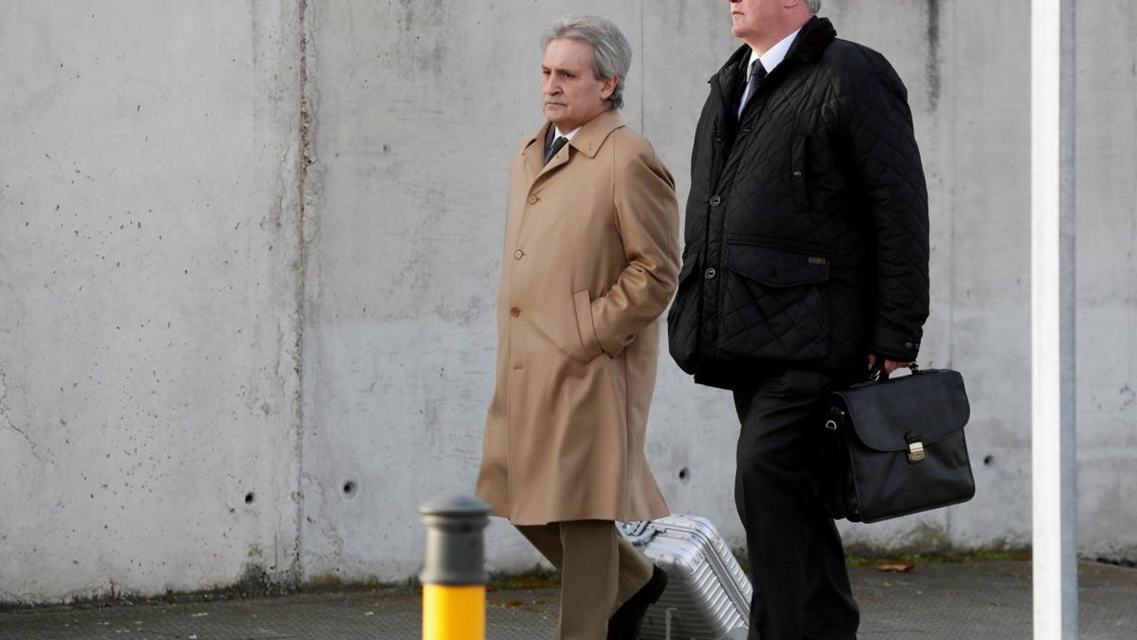 Francisco Verdú a l'arribada al judici per l'eixida a bossa de Bankia