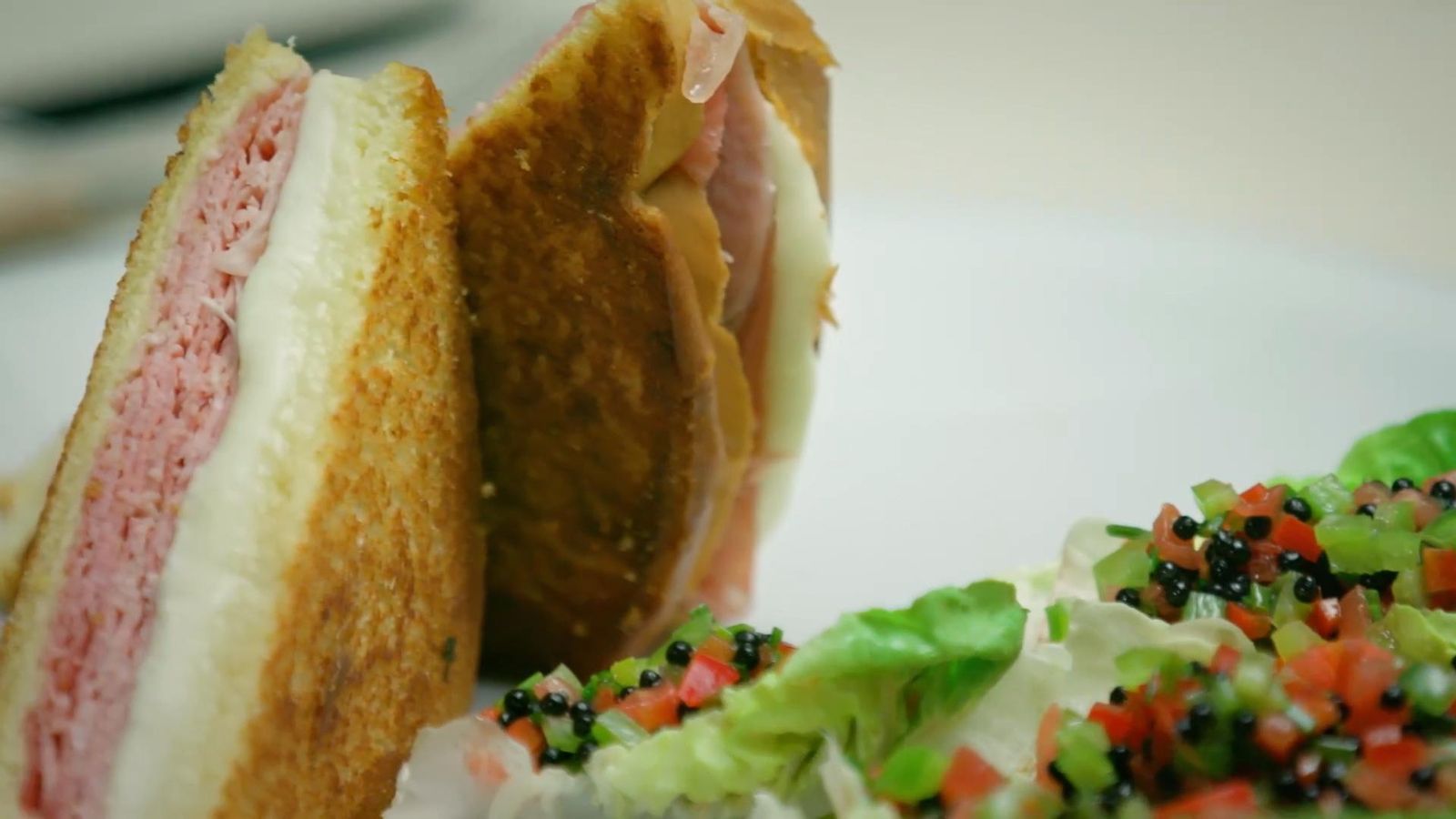 Sandwitx de braó de porc amb mantega de porc