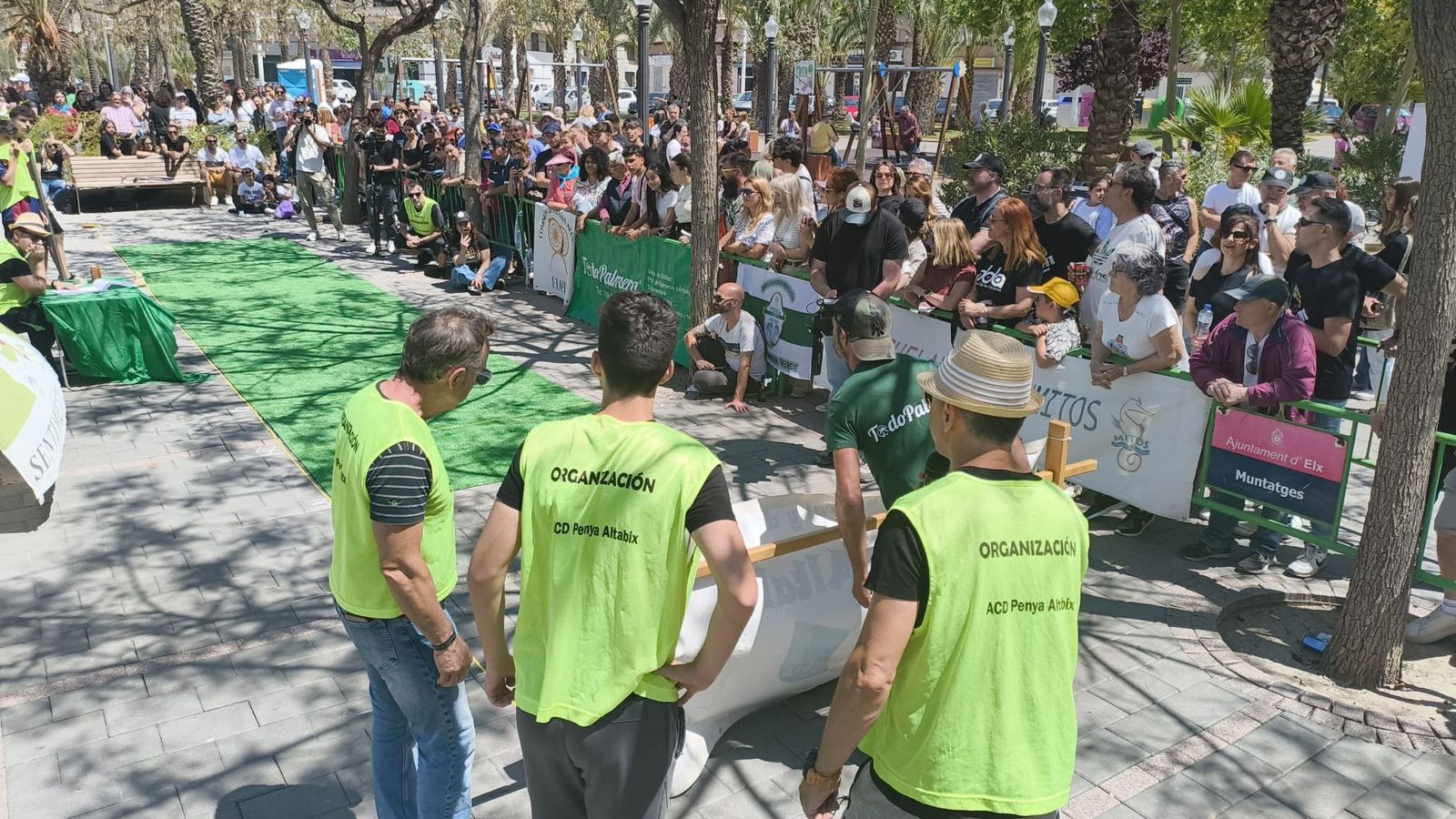 "Datilòdrom" del Campionat Mundial de Llançament de Pinyol de Dàtil