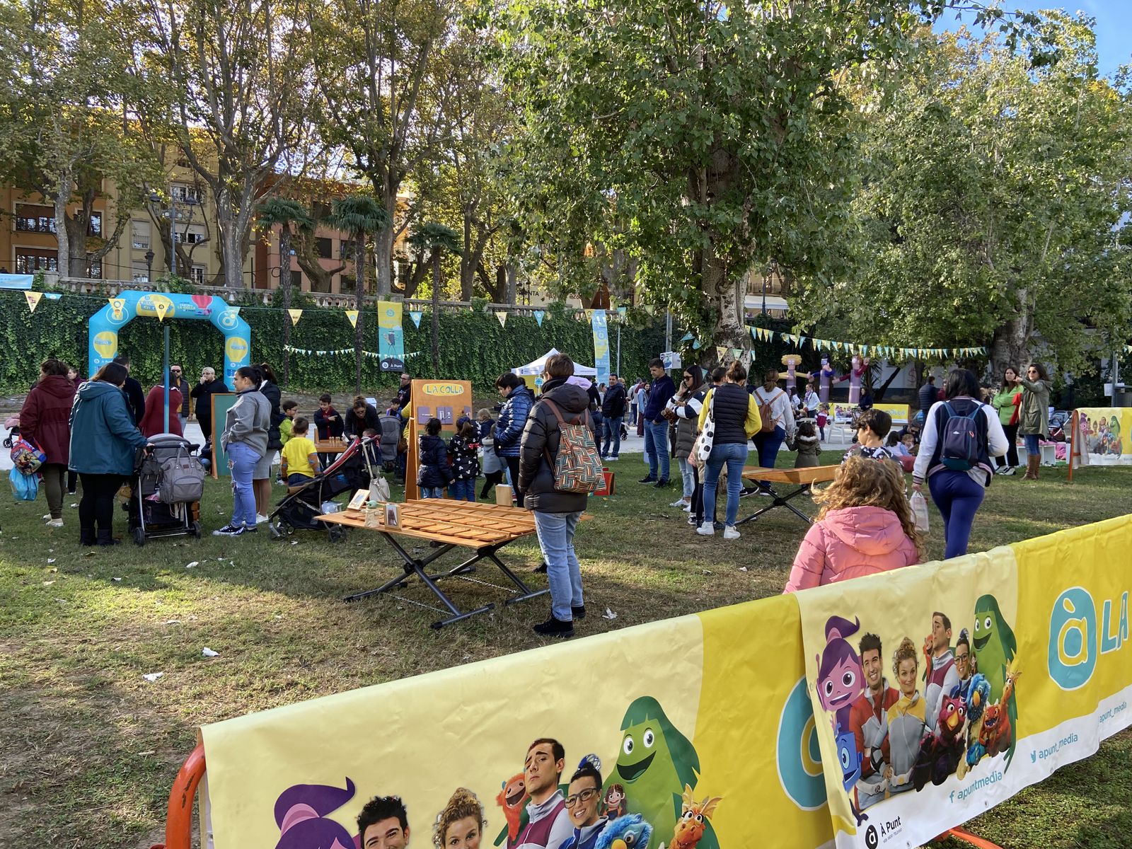 Ambient a la festa de Xàtiva