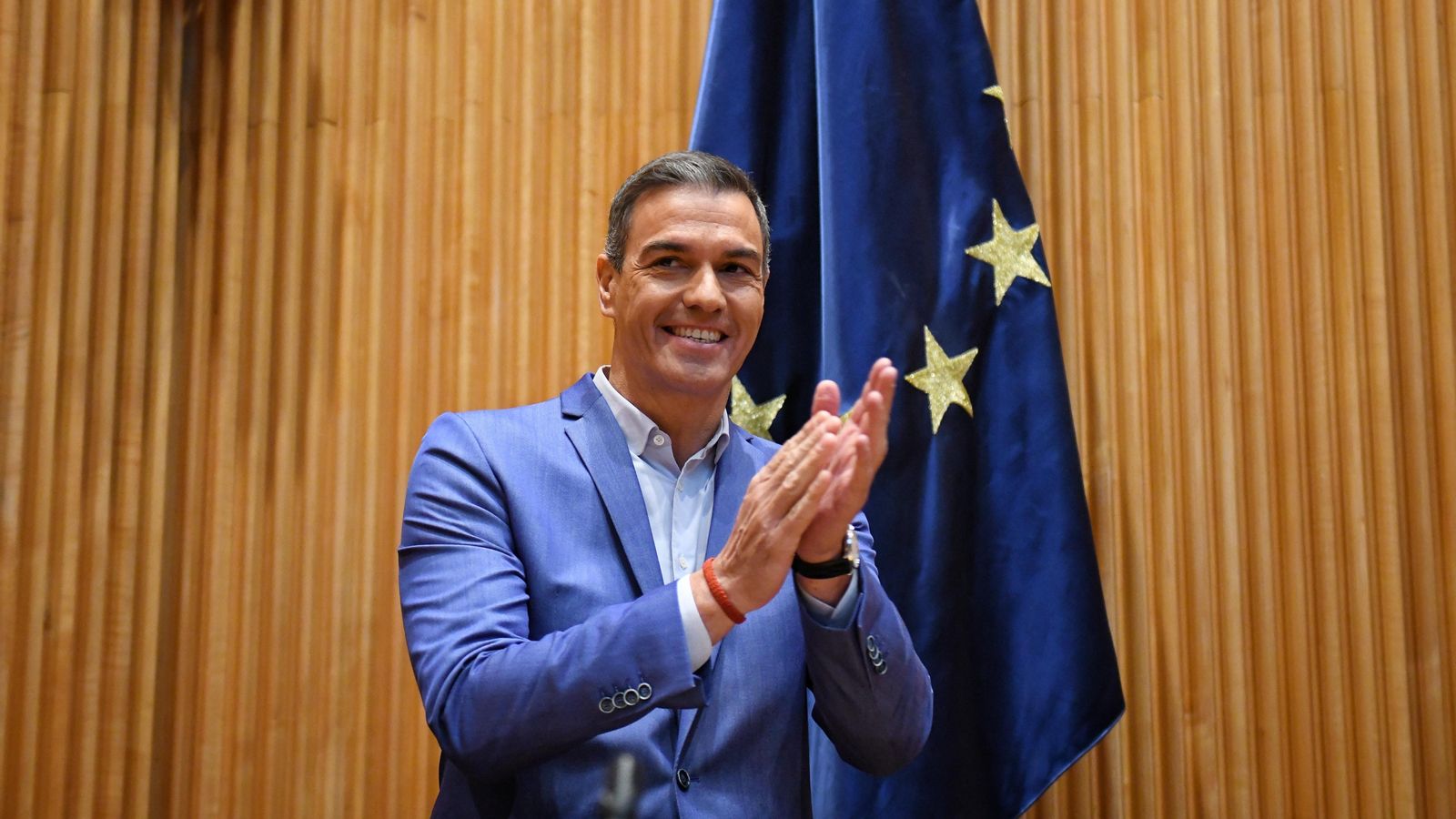 Pedro Sánchez este dilluns en el Congrés Pedro Sánchez este dilluns en el Congrés