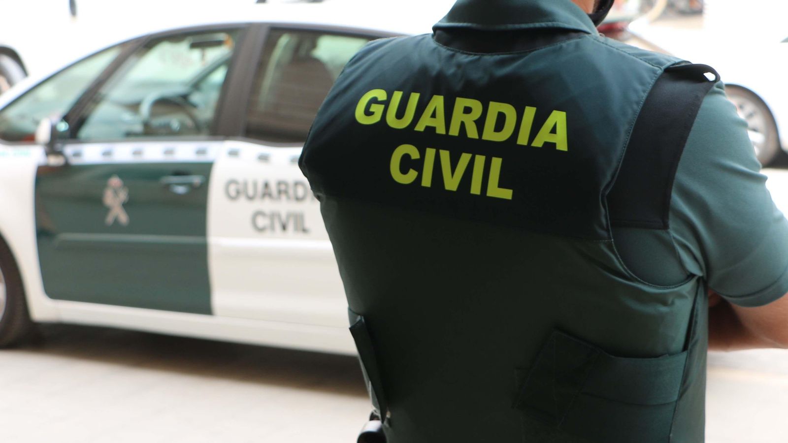 Imatge d’arxiu d’un agent de la Guàrdia Civil