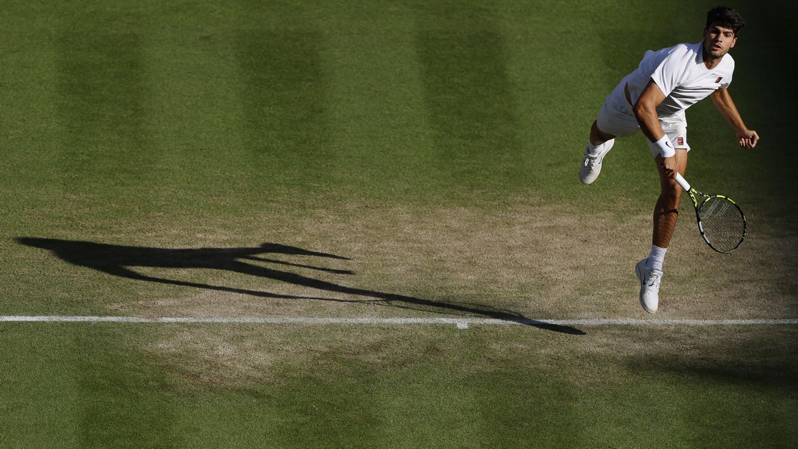 La treta està sent un dels punts forts de Carlos Alcaraz en Wimbledon