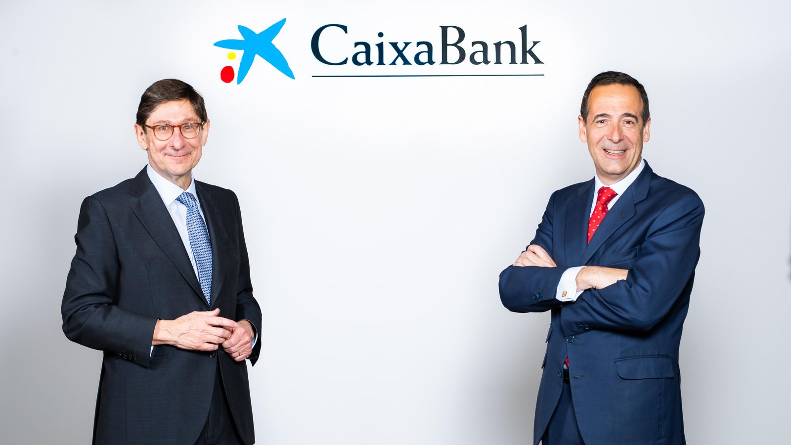 El president de CaixaBank, José Ignacio Goirigolzarri, i el CEO de l'entitat, Gonzalo Gortázar, en una imatge d'arxiu