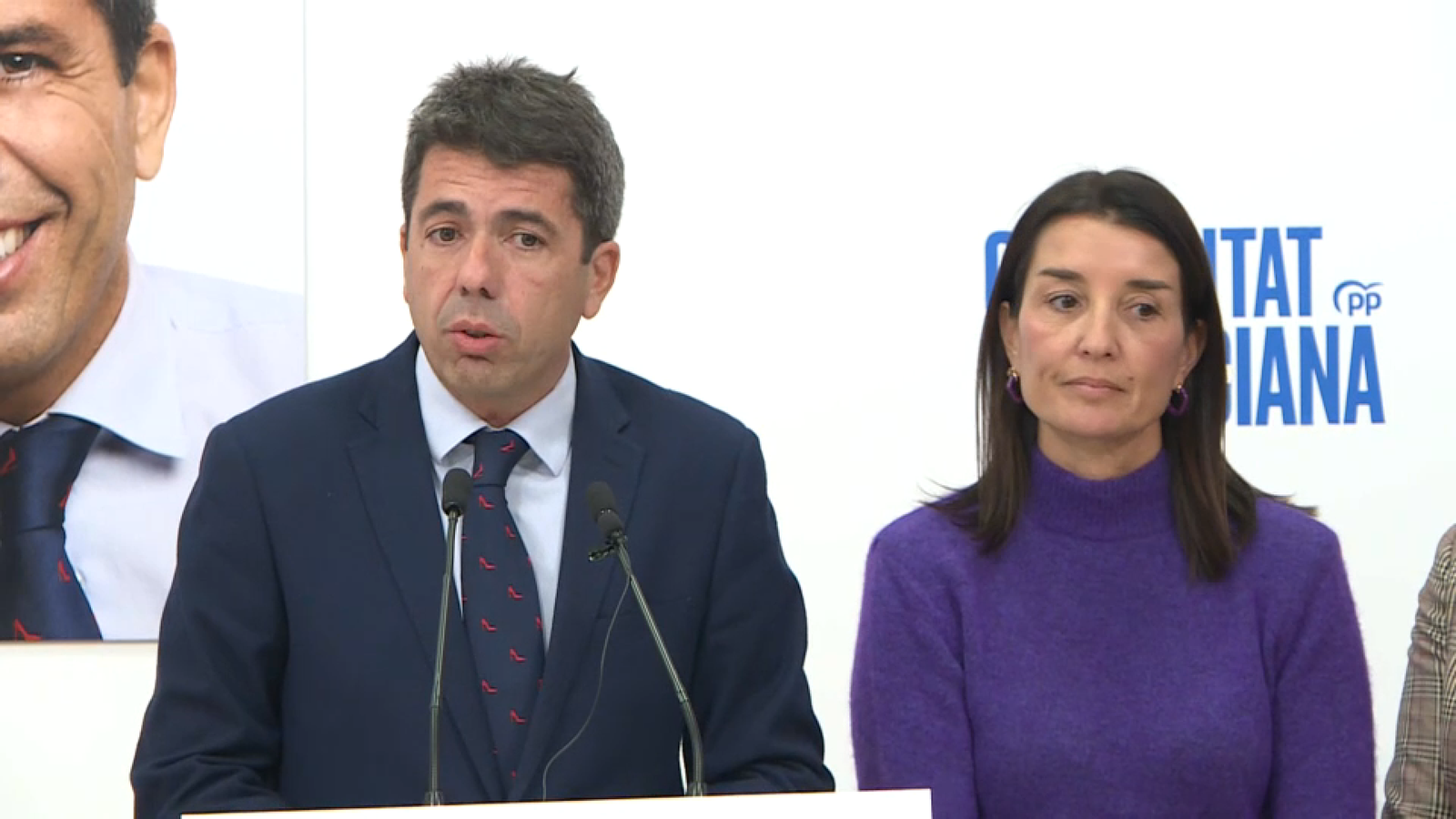 Carlos Mazón i Ruth Merino aquest dijous a València