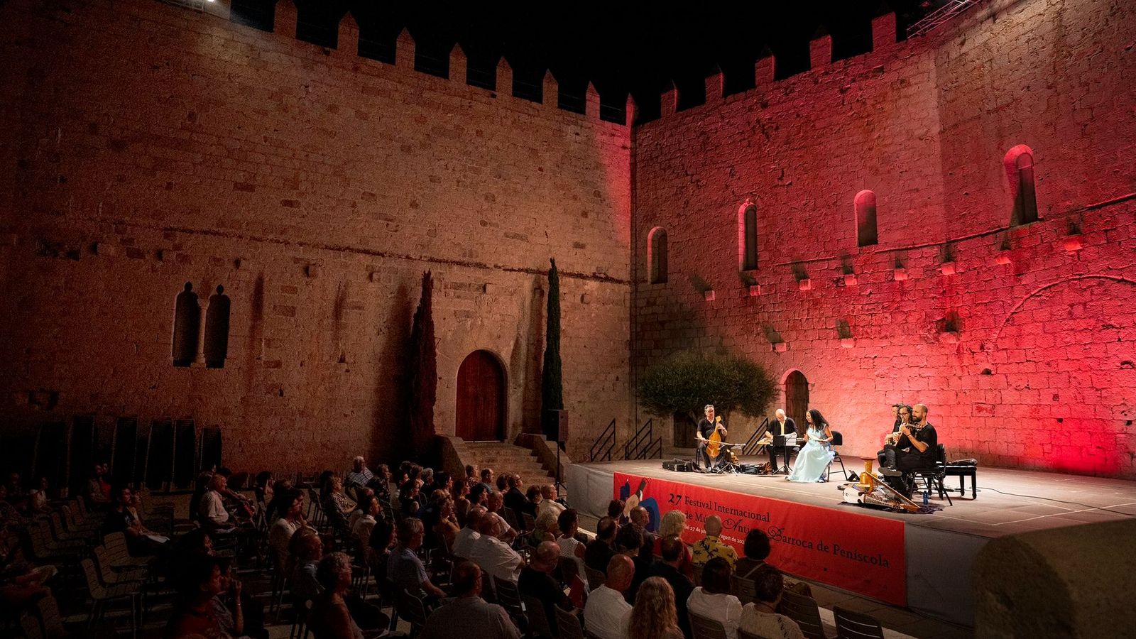Concert de Capella dels Ministrers durant el Festival de Música Antiga i Barroca de Peníscola