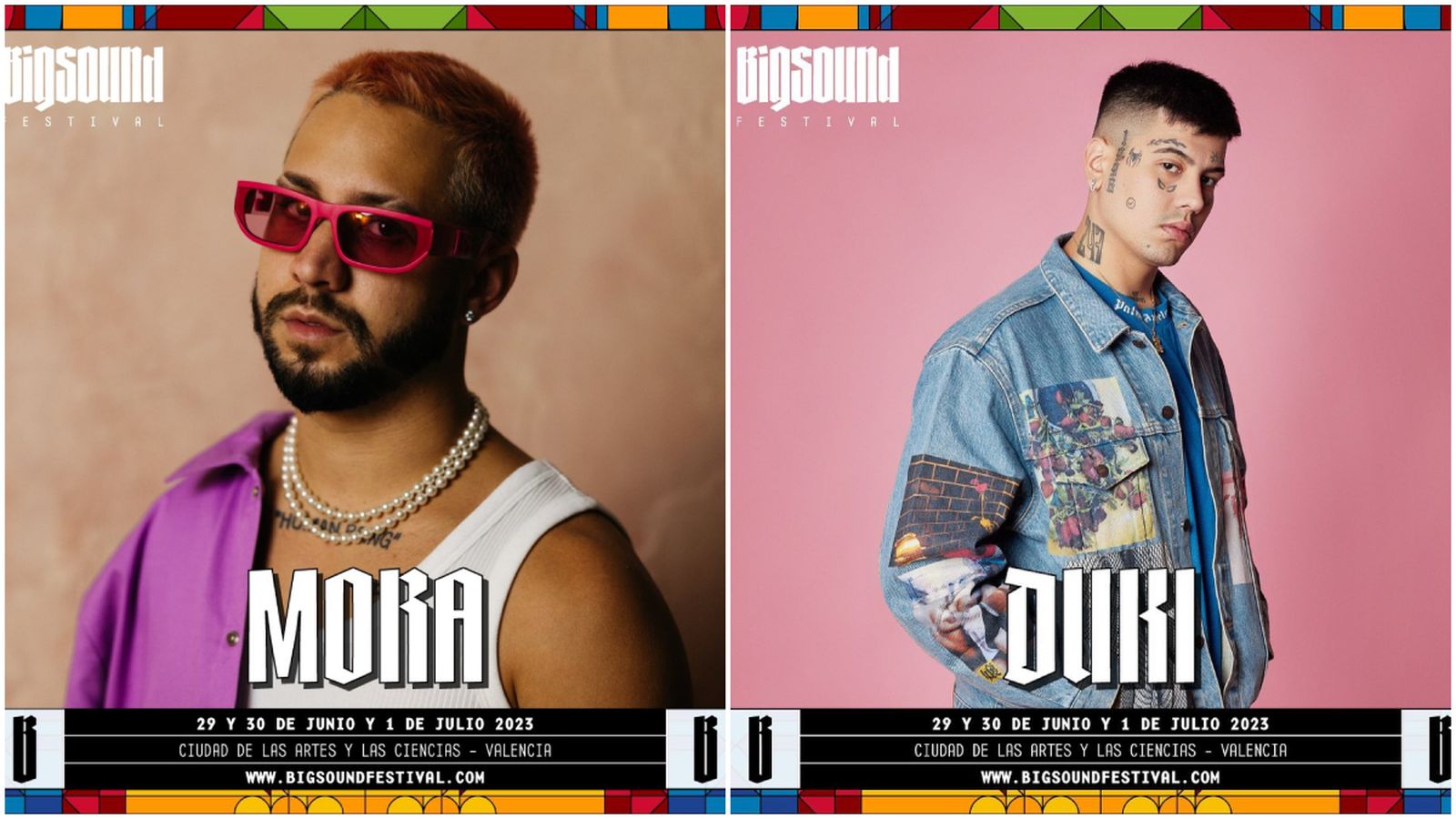 Duki i Mora, entre les primeres confirmacions del Big Sound 2023