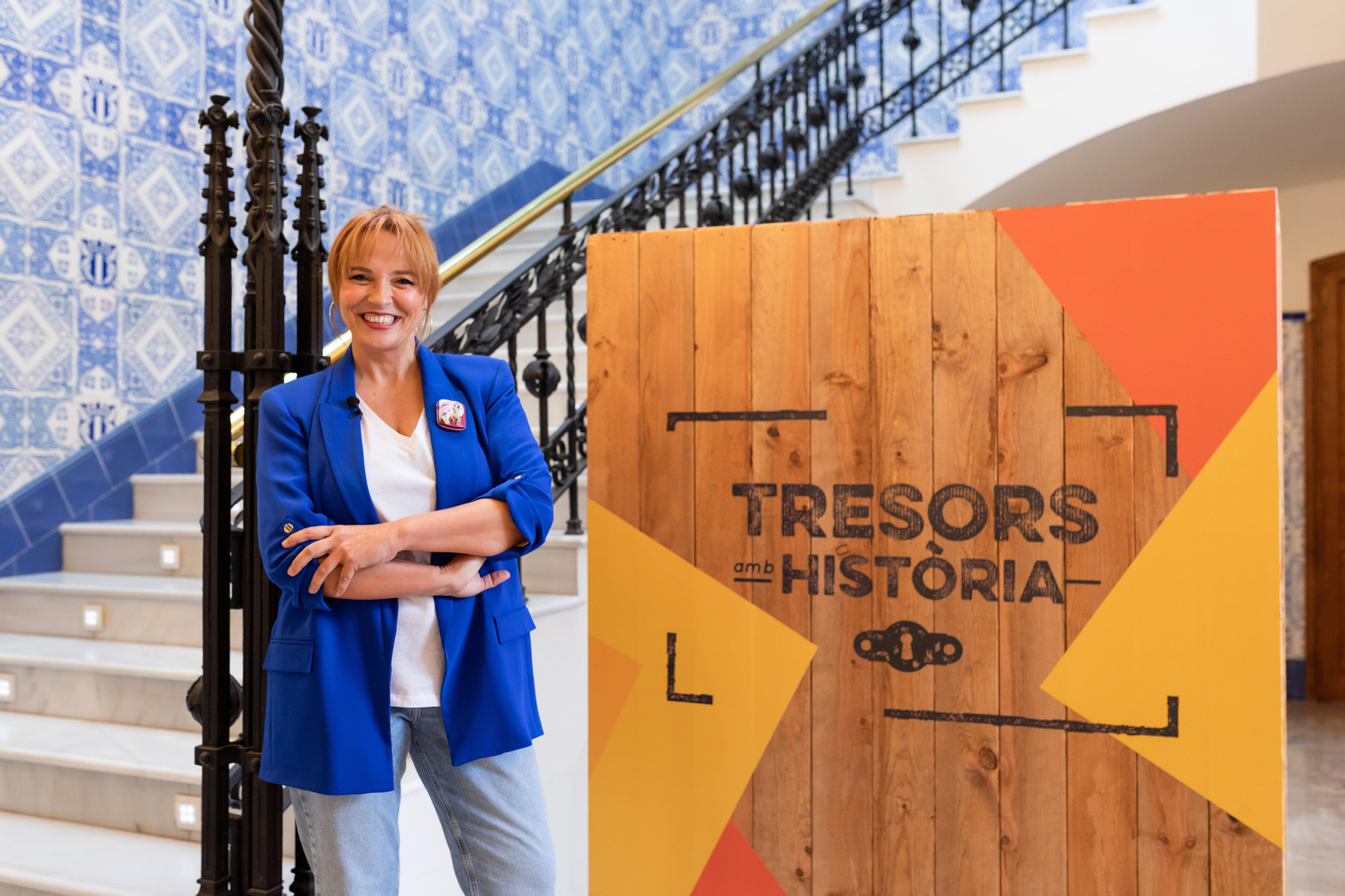 Segons la presentadora 'Tresors amb història' és un programa molt digne per a una televisió pública