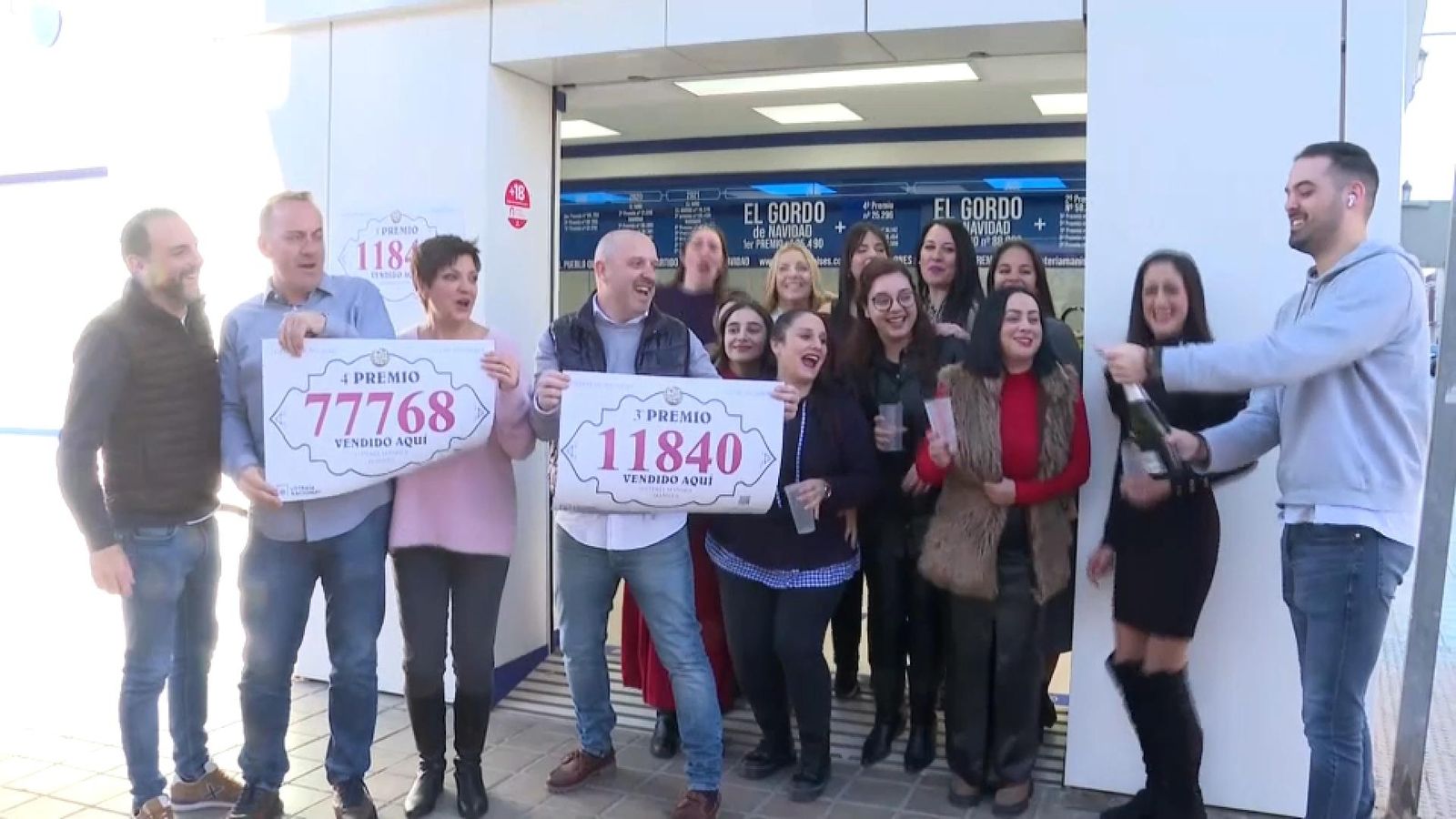 En l'administració de Manises les vendes han crescut un 11 per cent respecte a l'any anterior