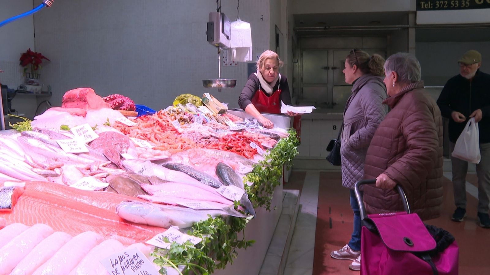 Peixateria del mercat del Cabanyal
