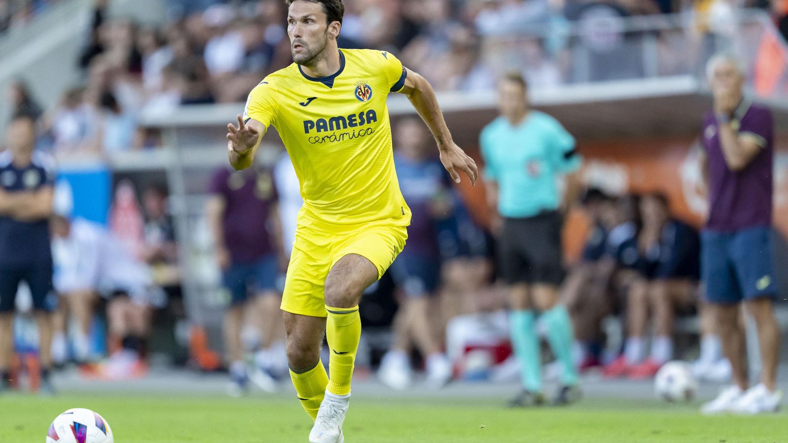 Alfonso Pedraza ha fet el 0-2 en la victòria del Vila-real al camp del SCR Altach (0-3)