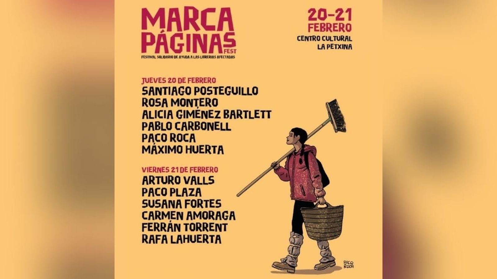 Cartell del MarcaPáginas Fest