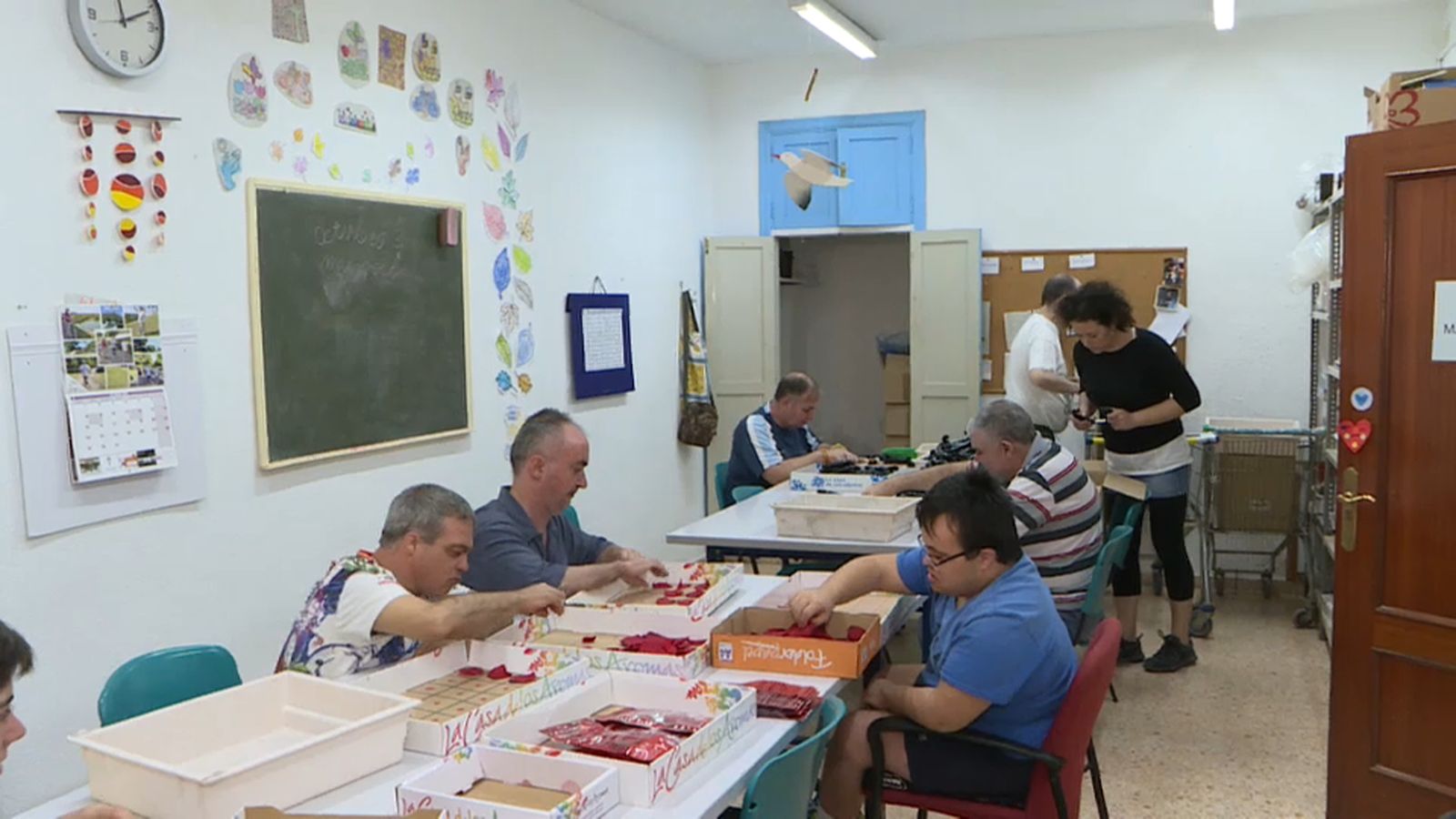 El centre ocupacional de l'Associació José Alcamí de València