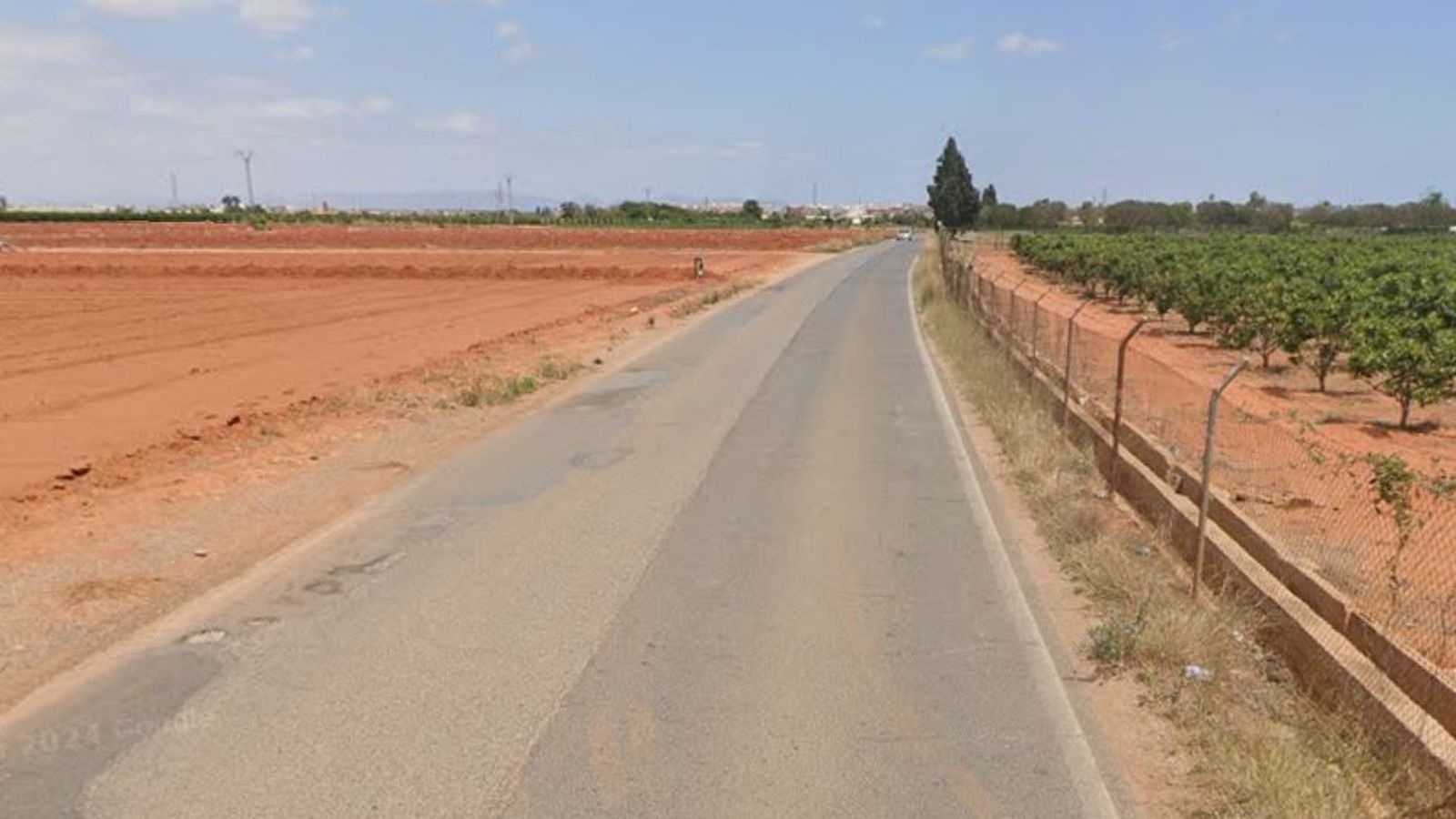 El camí de Paiporta a Santa Anna, en una imatge d'arxiu