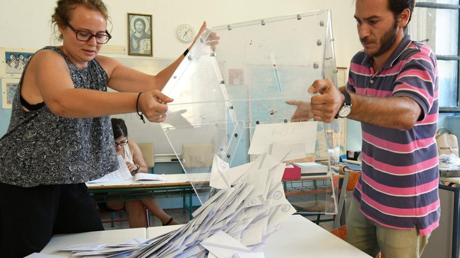 Comença el recompte de vots a Grècia