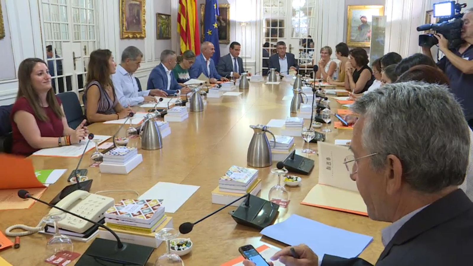 Reunió de la junta de síndics, aquest dimecres