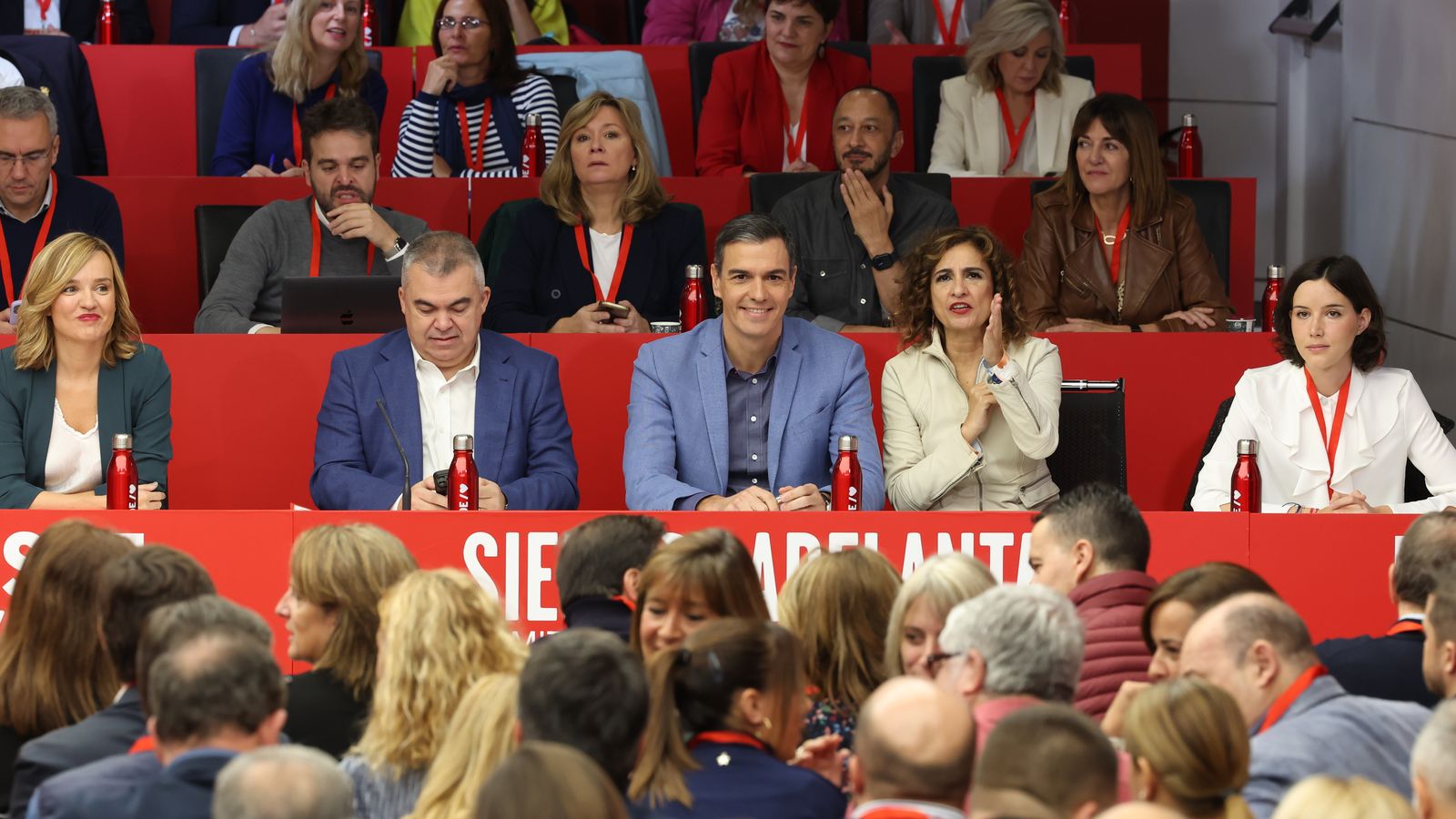 Sánchez va presidir la reunió del Comité Federal del PSOE aquest dissabte