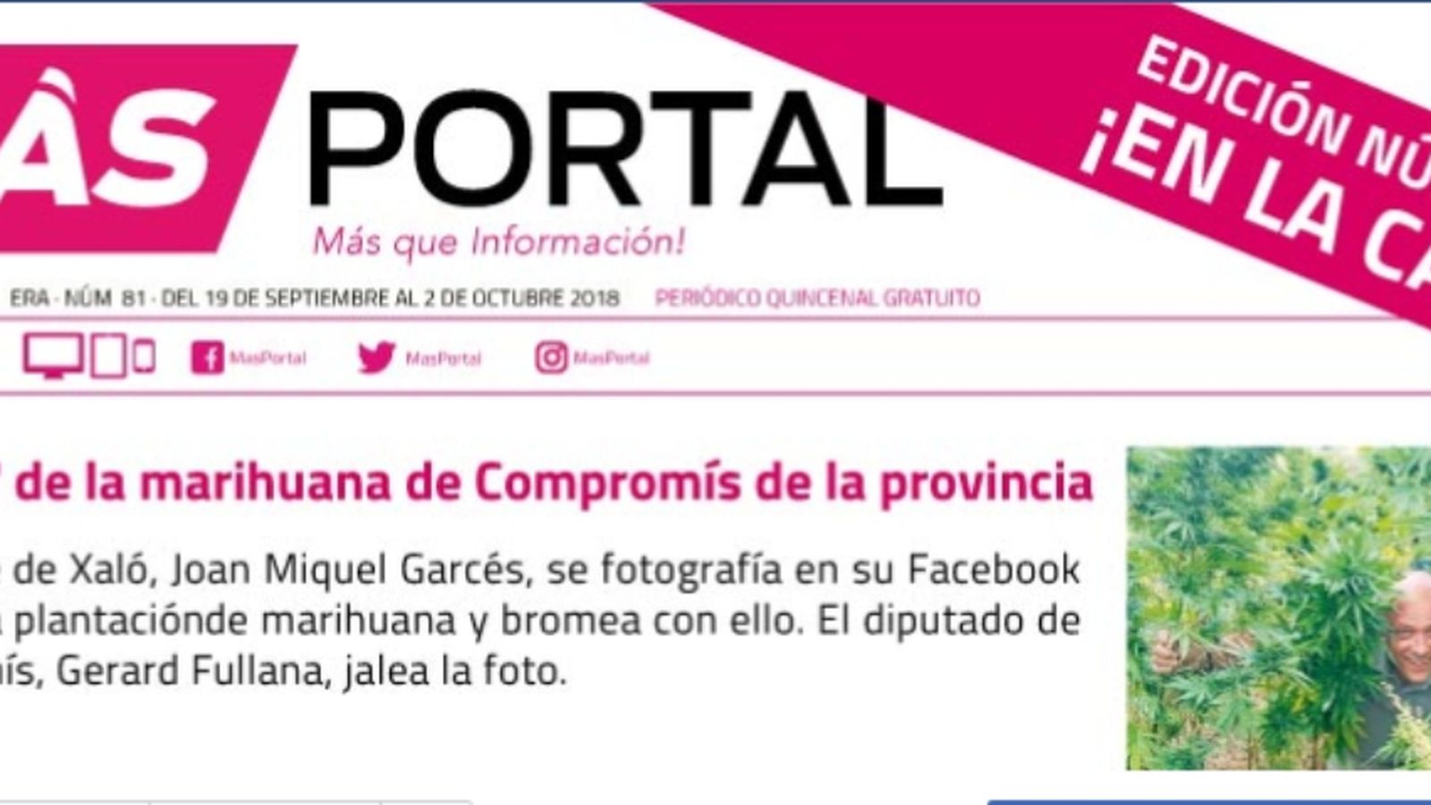 La denúncia de la fiscalia al·ludeix a "publicacions extravagants i allunyades de la realitat"