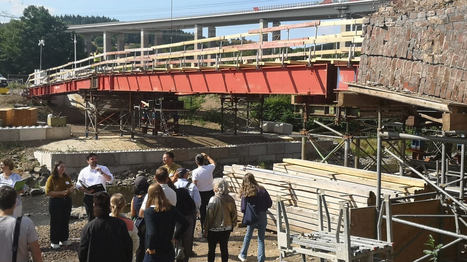 Representants de l'associació visiten zones afectades per les inundacions d'Alemanya de 2021