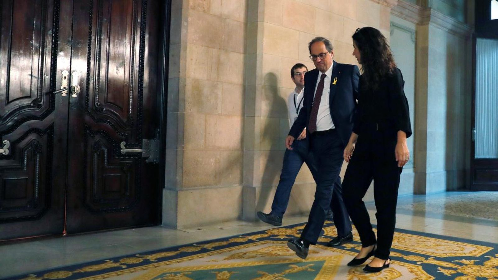 El president de la Generalitat de Catalunya, Quim Torra