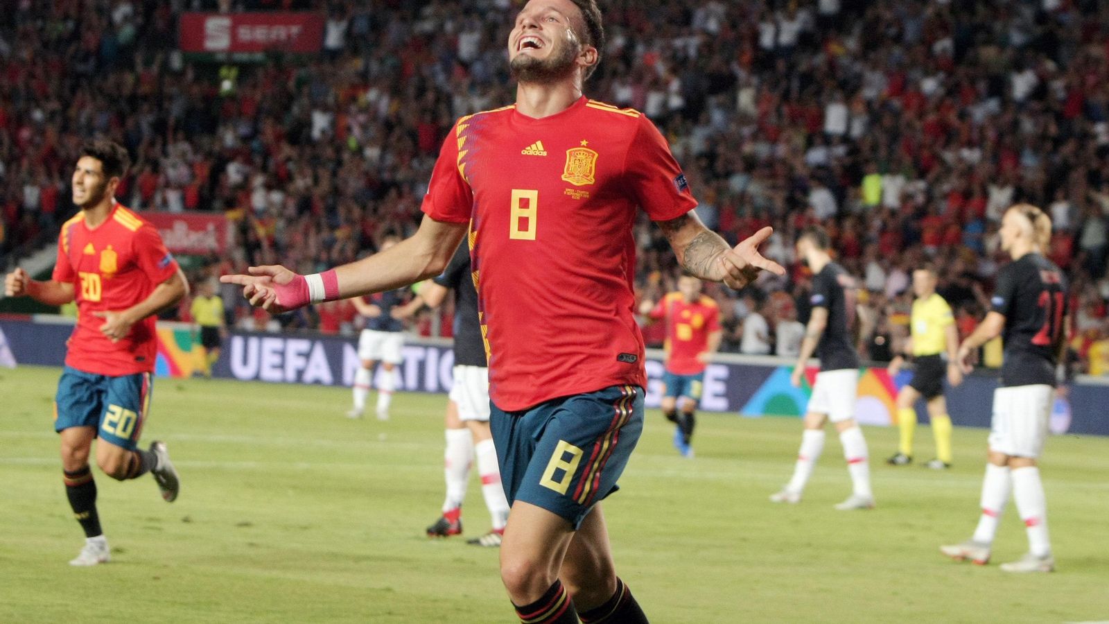 L'il·licità Saúl Ñíguez marca l'1-0 en la golejada d'Espanya contra Croàcia (6-0) | Efe L'il·licità Saúl Ñíguez marca l'1-0 en la golejada d'Espanya contra Croàcia (6-0) | Efe