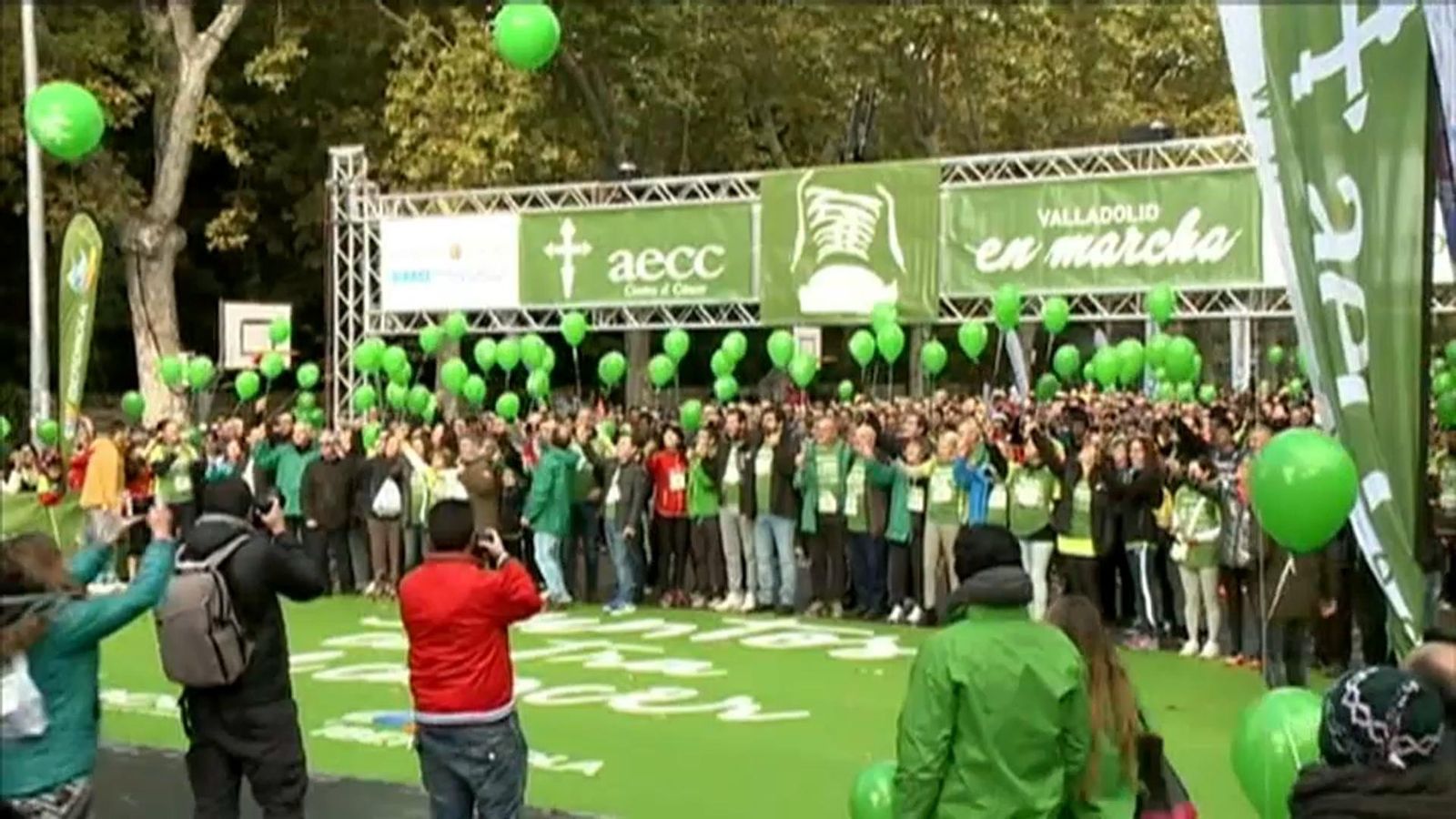 La VII Marxa Contra el Càncer de Valladolid reuneix 53.000 persones