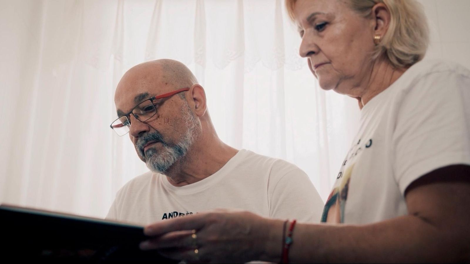 Amalia i Andrés, pares d'Andrés Mora.